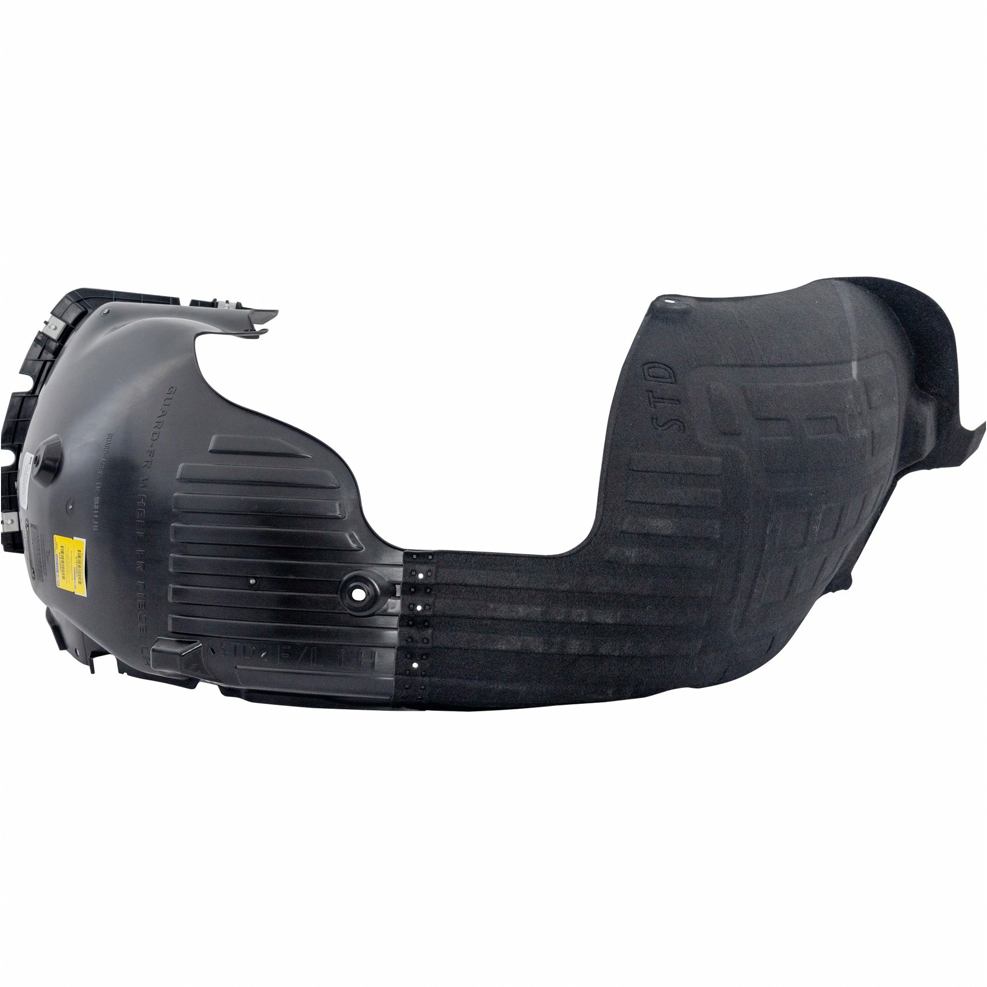 Left Driver Side Fender Liner For 18-19 Hyundai Sonata; CAPA Certified