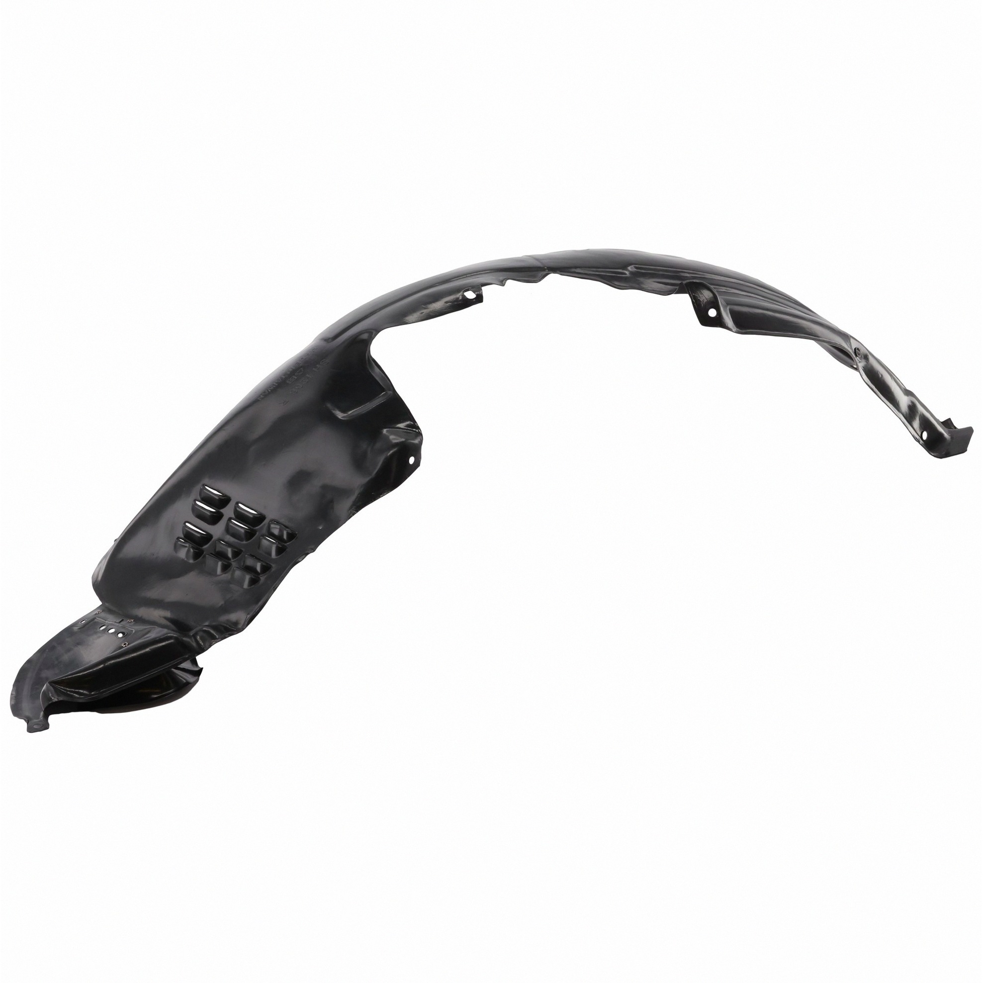 Right Passenger Side Fender Liner For 10-12 Hyundai Santa Fe; CAPA Certified