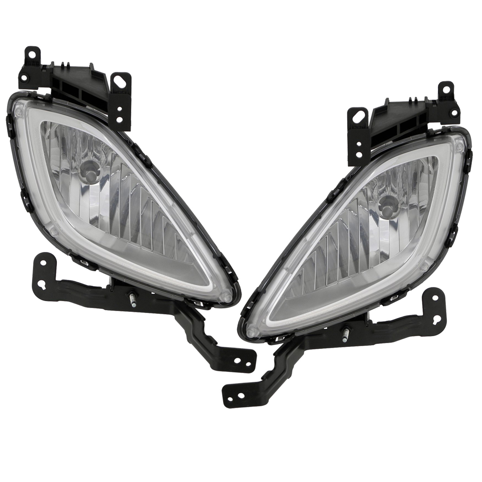 Fog Light Set For 11-13 Hyundai Elantra