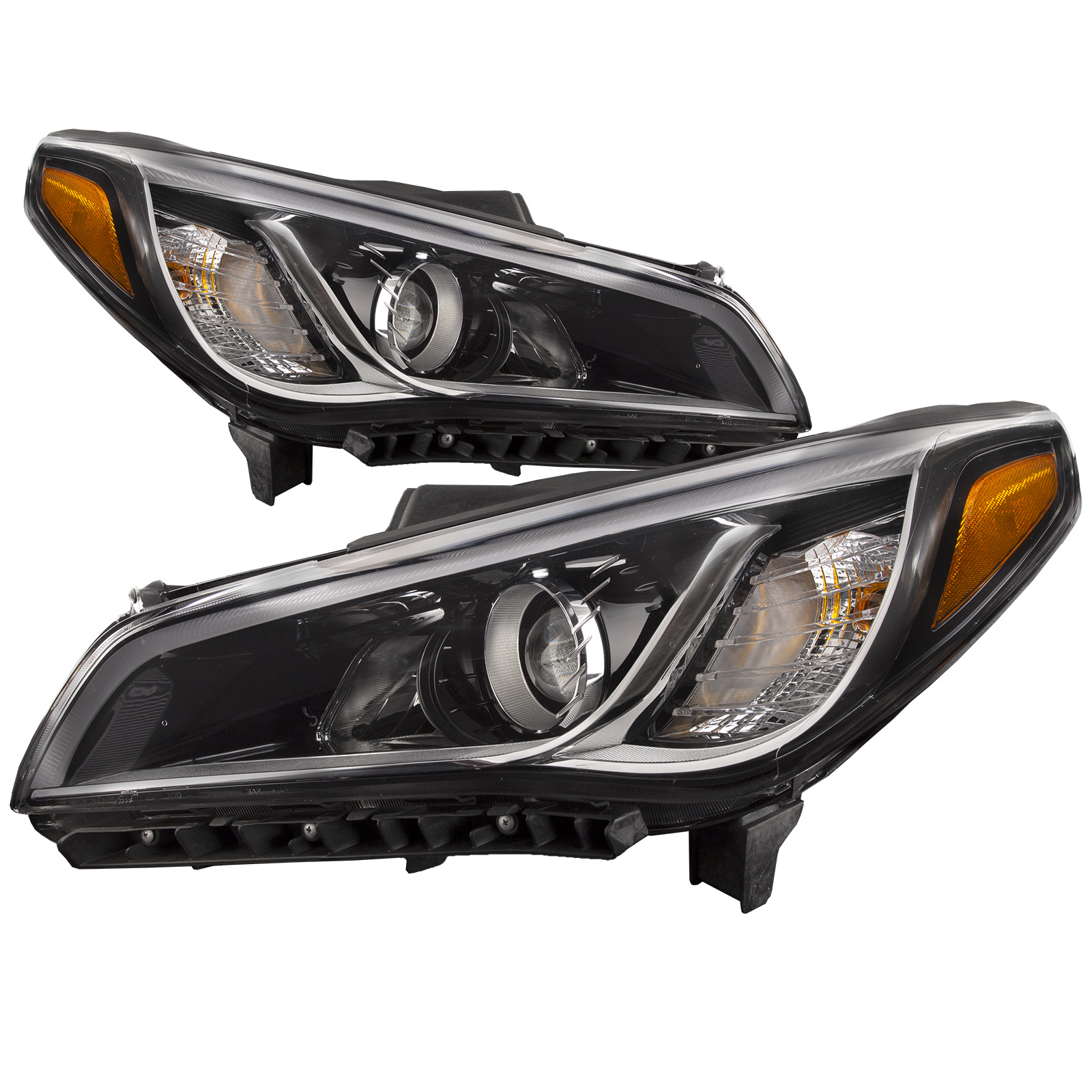 Headlight Set For 15-17 Hyundai Sonata
