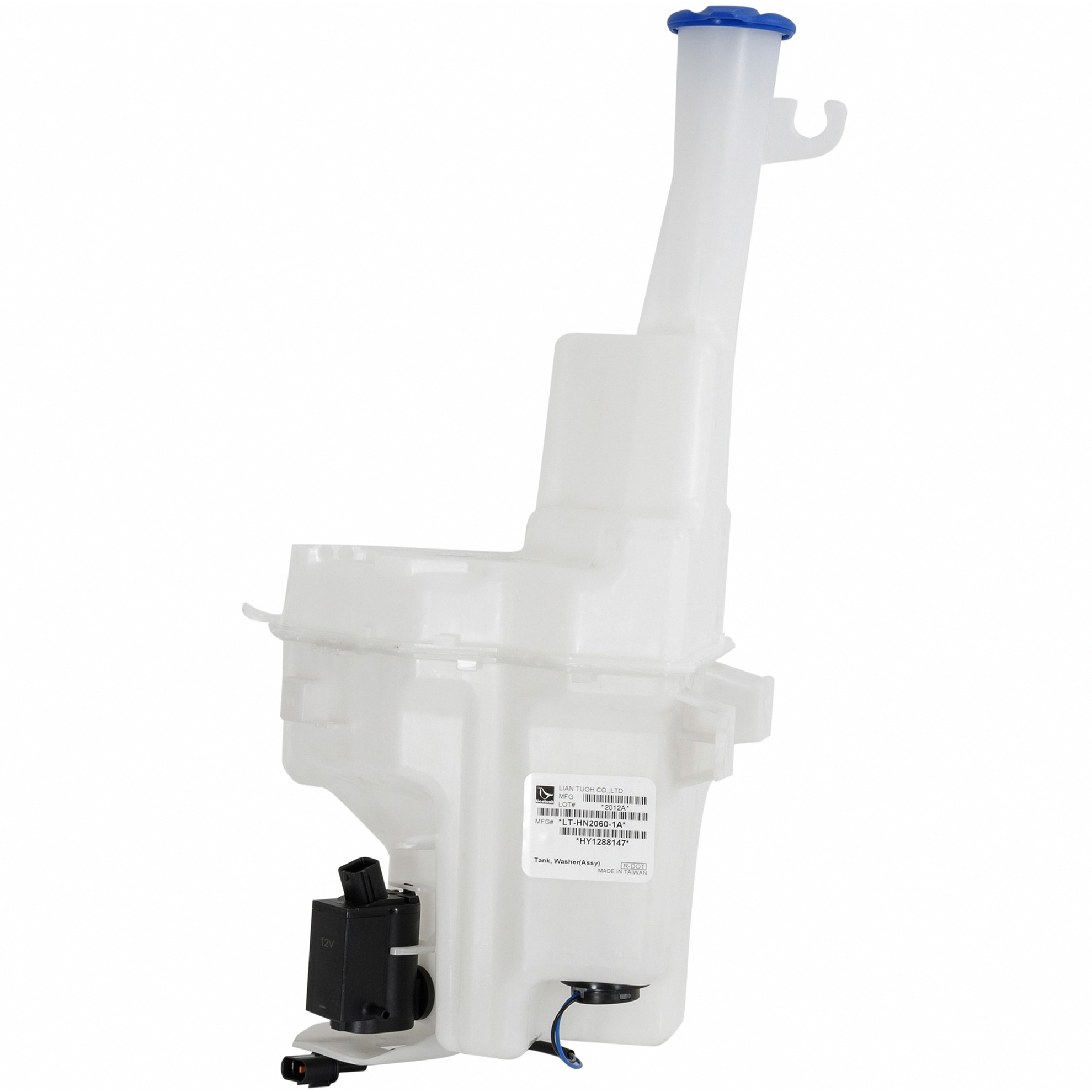 Washer System For 18-21 Hyundai Kona, 19-20 Hyundai Kona Electric