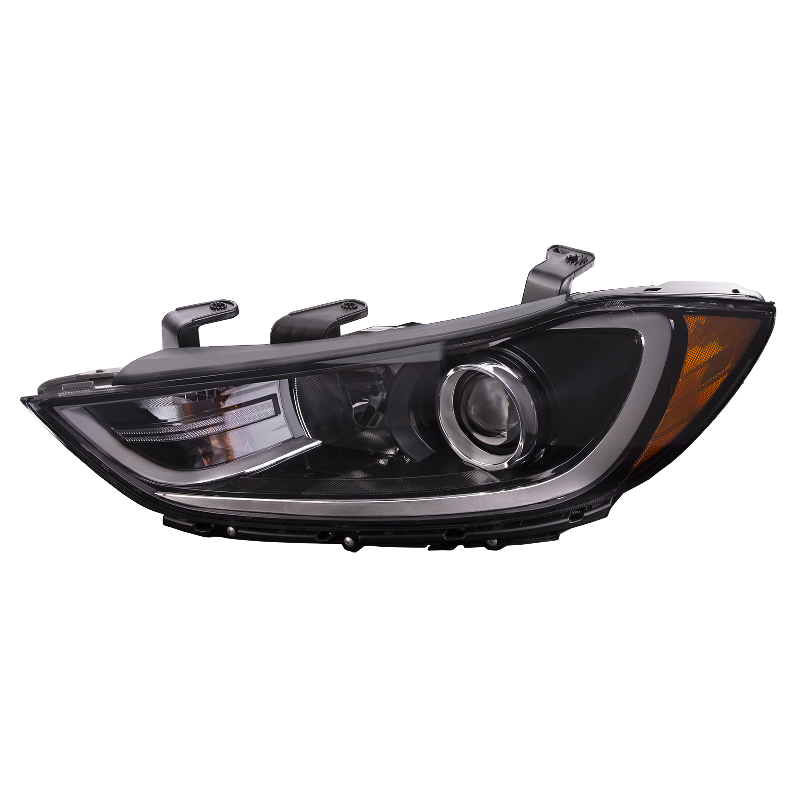 Left Driver Side Headlight For 17-18 Hyundai Elantra
