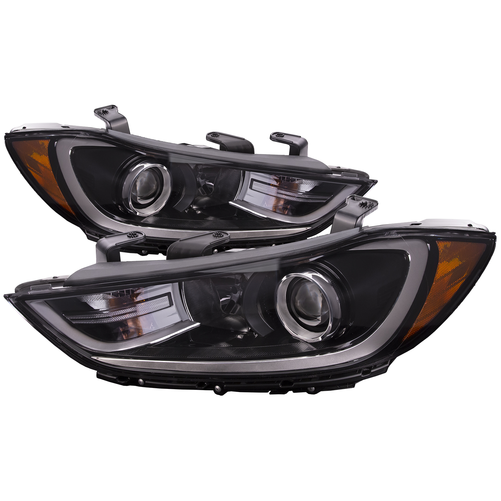 Headlight Set For 17-18 Hyundai Elantra