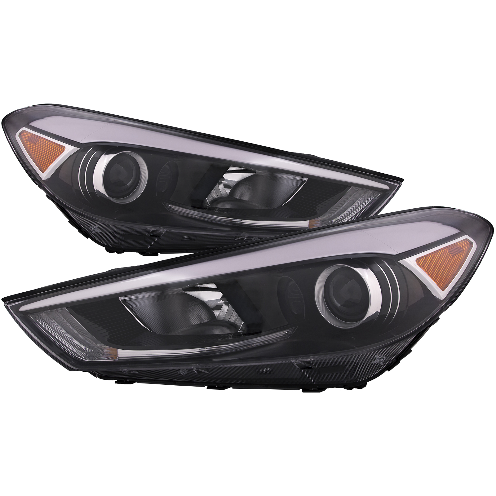 Headlight Set For 16-18 Hyundai Tucson