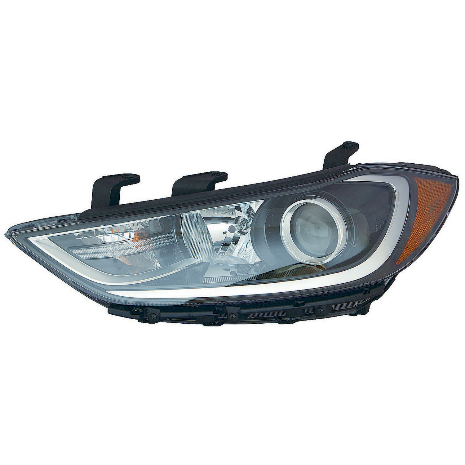 Left Driver Side Headlight For 17-18 Hyundai Elantra
