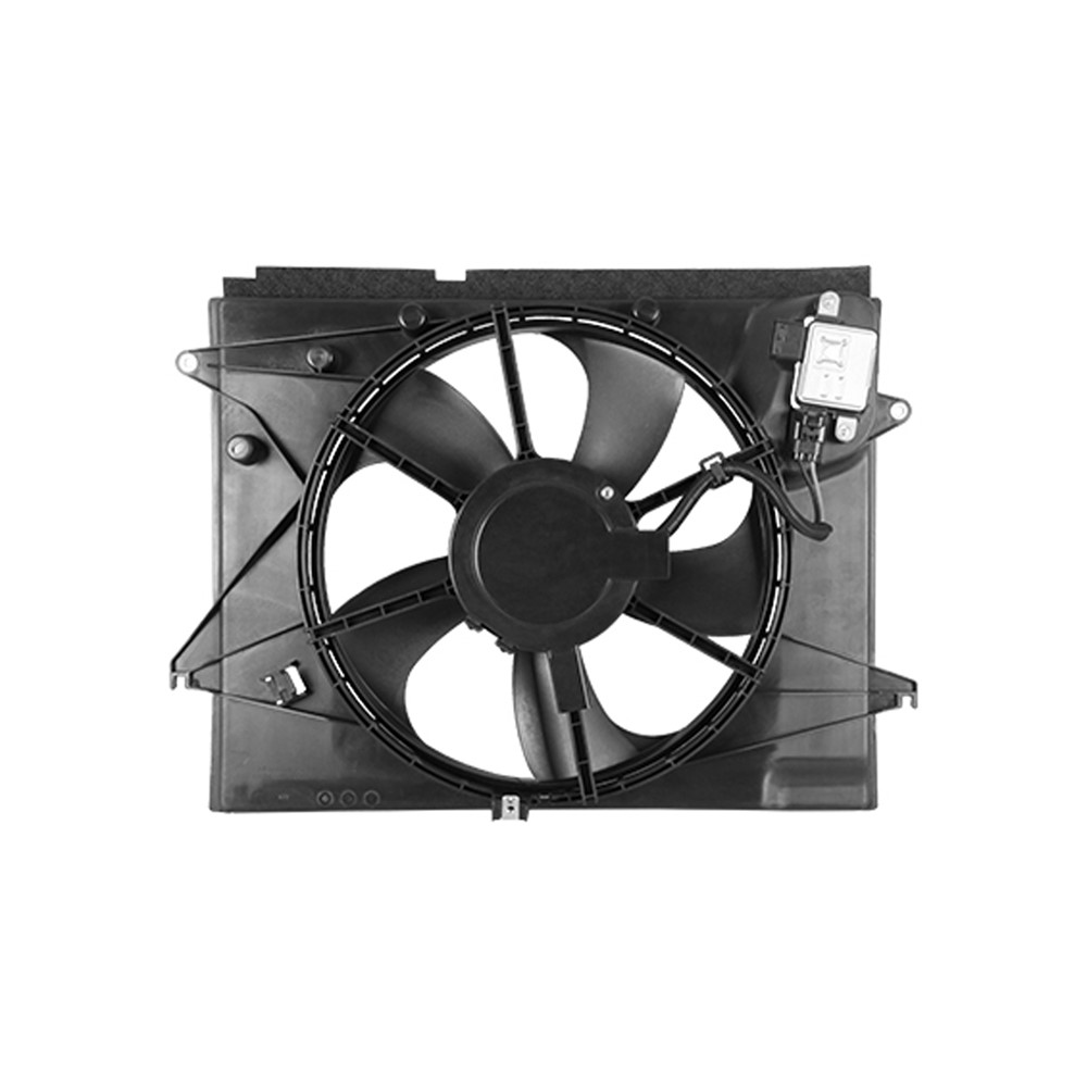 Dual Radiator And Condenser Fan Assembly For 18-19 Hyundai Sonata