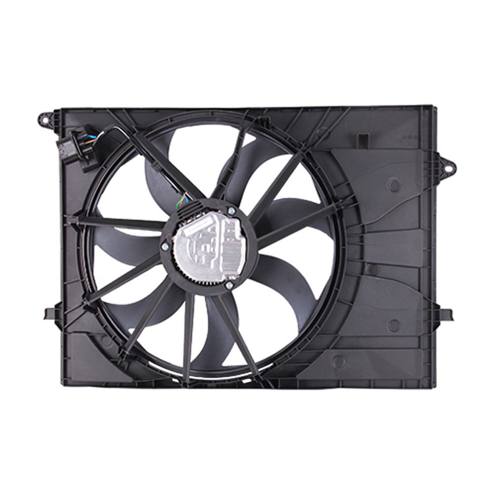 Dual Radiator And Condenser Fan Assembly For 19-20 Hyundai Santa Fe