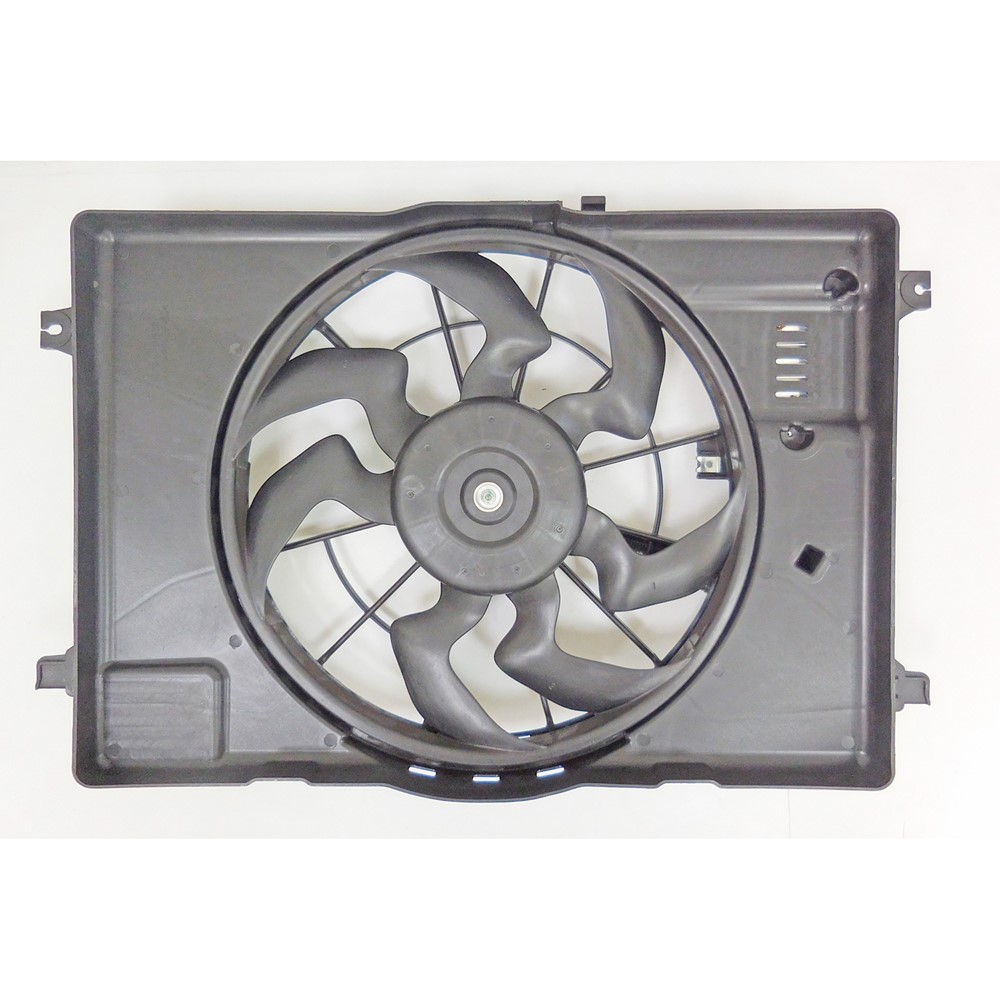 Dual Radiator And Condenser Fan Assembly For 19-22 Hyundai Kona Electric