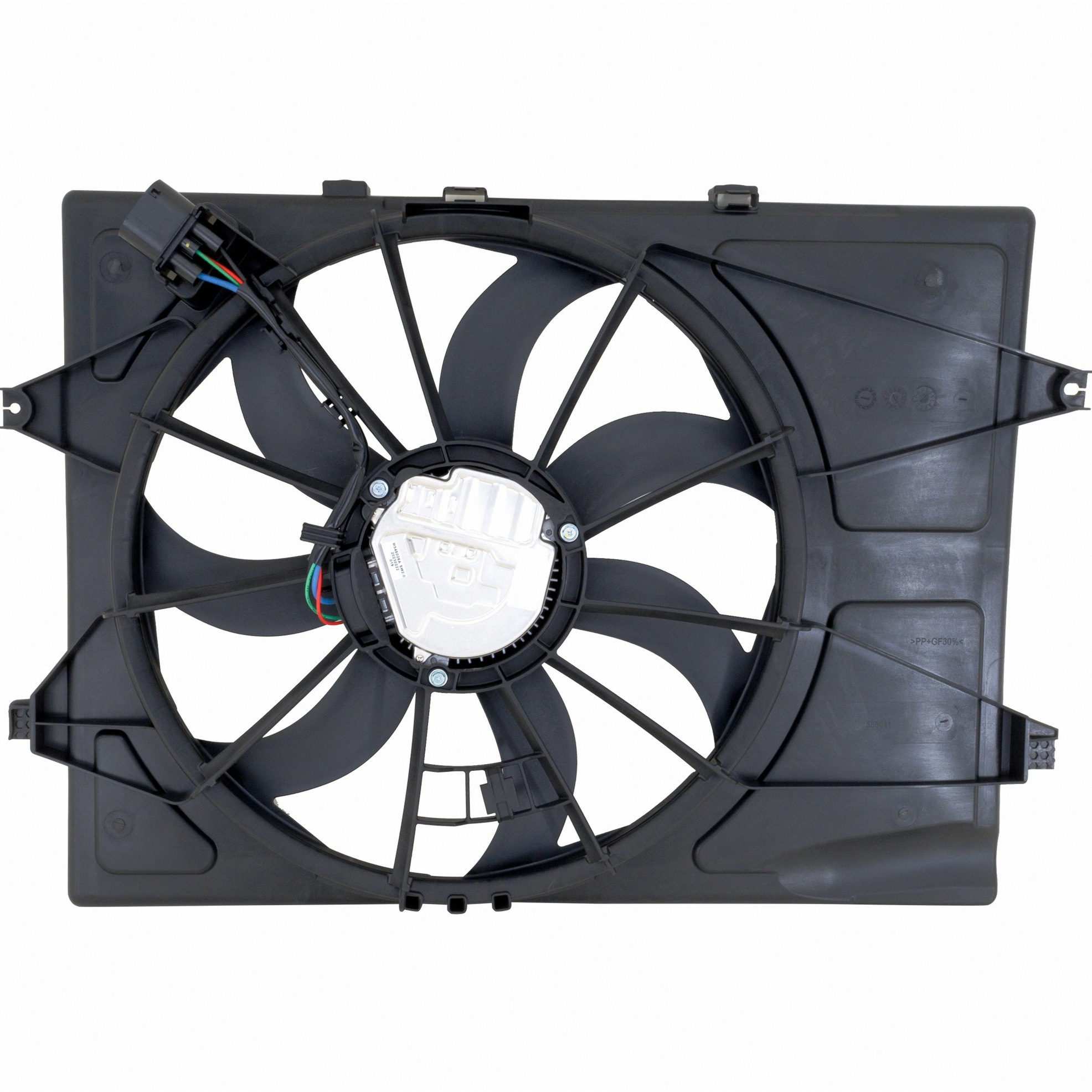 Dual Radiator And Condenser Fan Assembly For 22-24 Hyundai Tucson