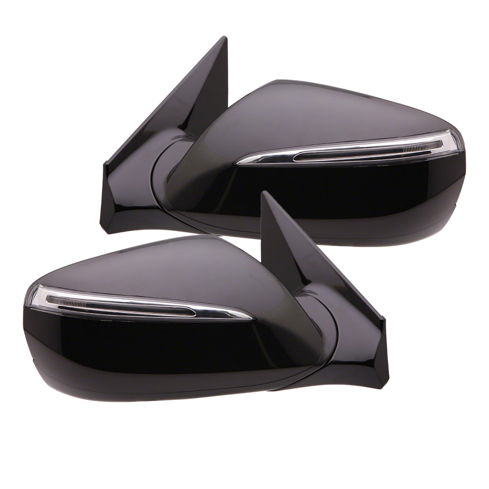 Door Mirror Set For 13-17 Hyundai Santa Fe Sport