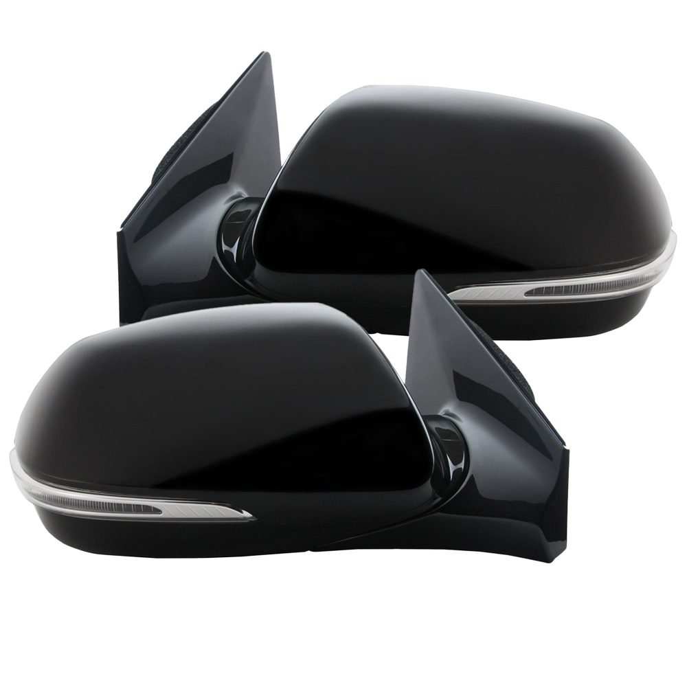 Door Mirror Set For 12-16 Hyundai Santa Fe