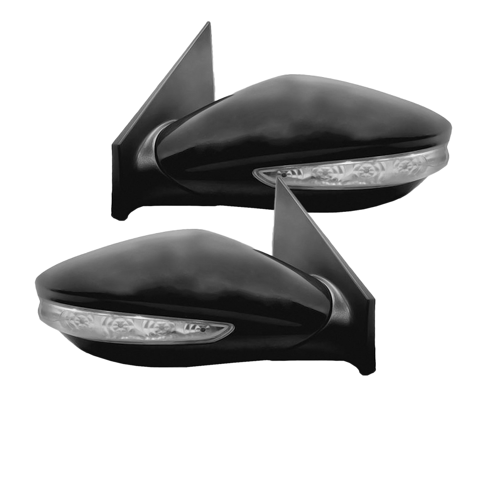 Door Mirror Set For 11-15 Hyundai Sonata