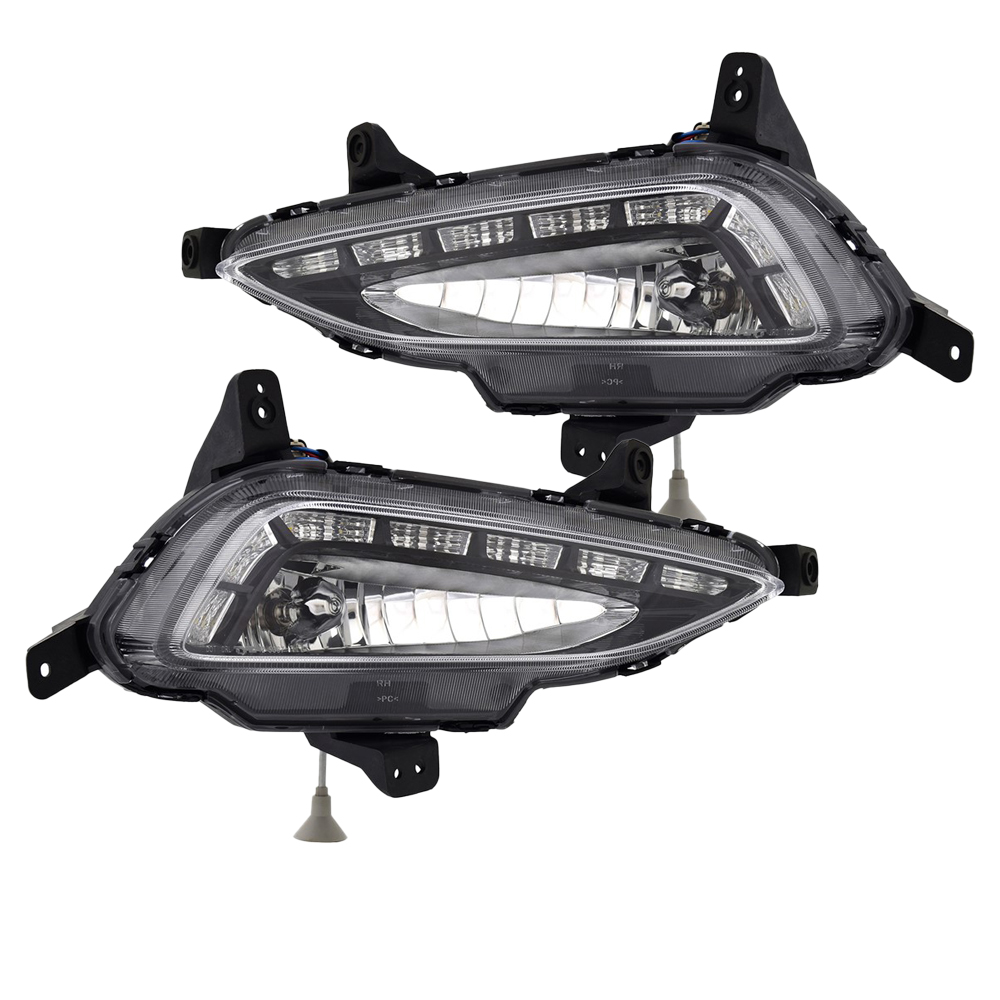 Fog Light Set For 16-18 Hyundai Tucson