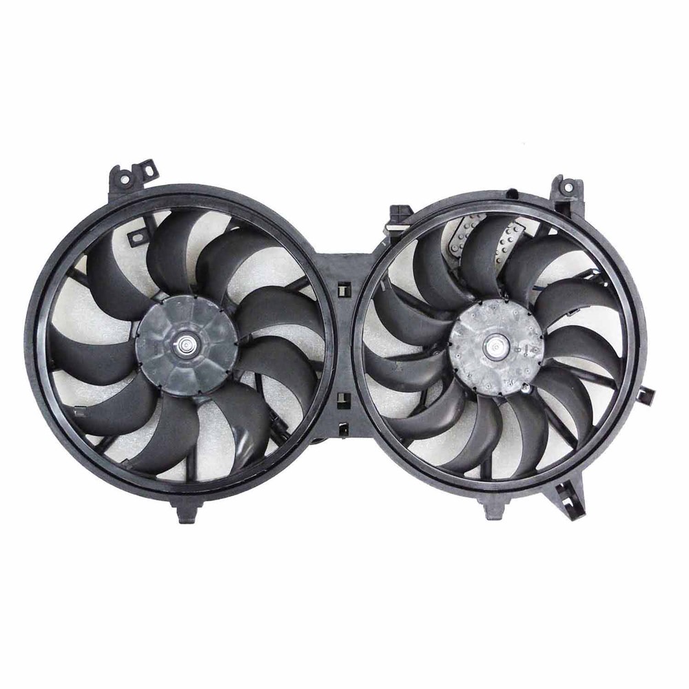 Dual Radiator And Condenser Fan Assembly For 2008-2018 INFINITI Nissan