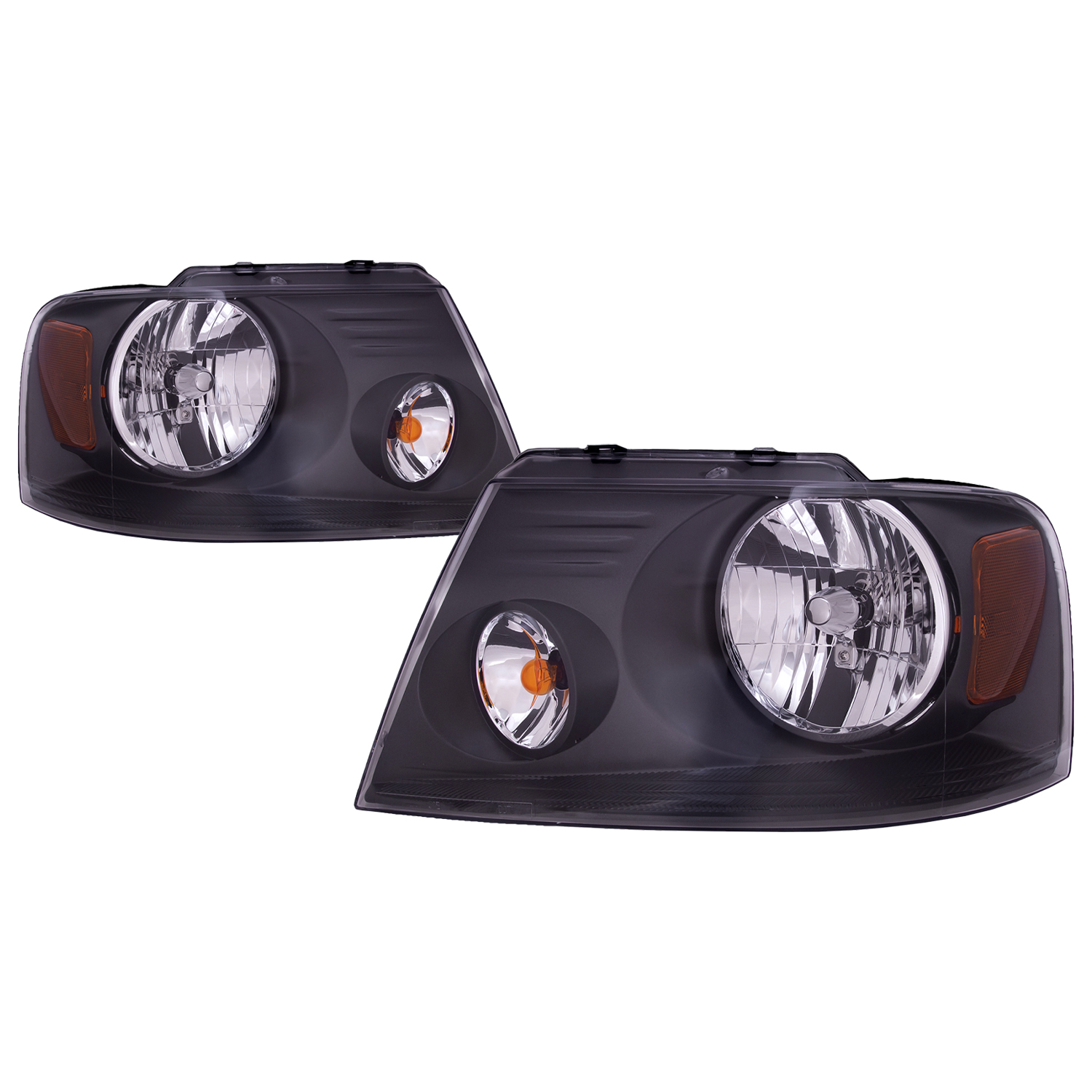 Headlight Set For 07-08 Ford F-150; CAPA Certified
