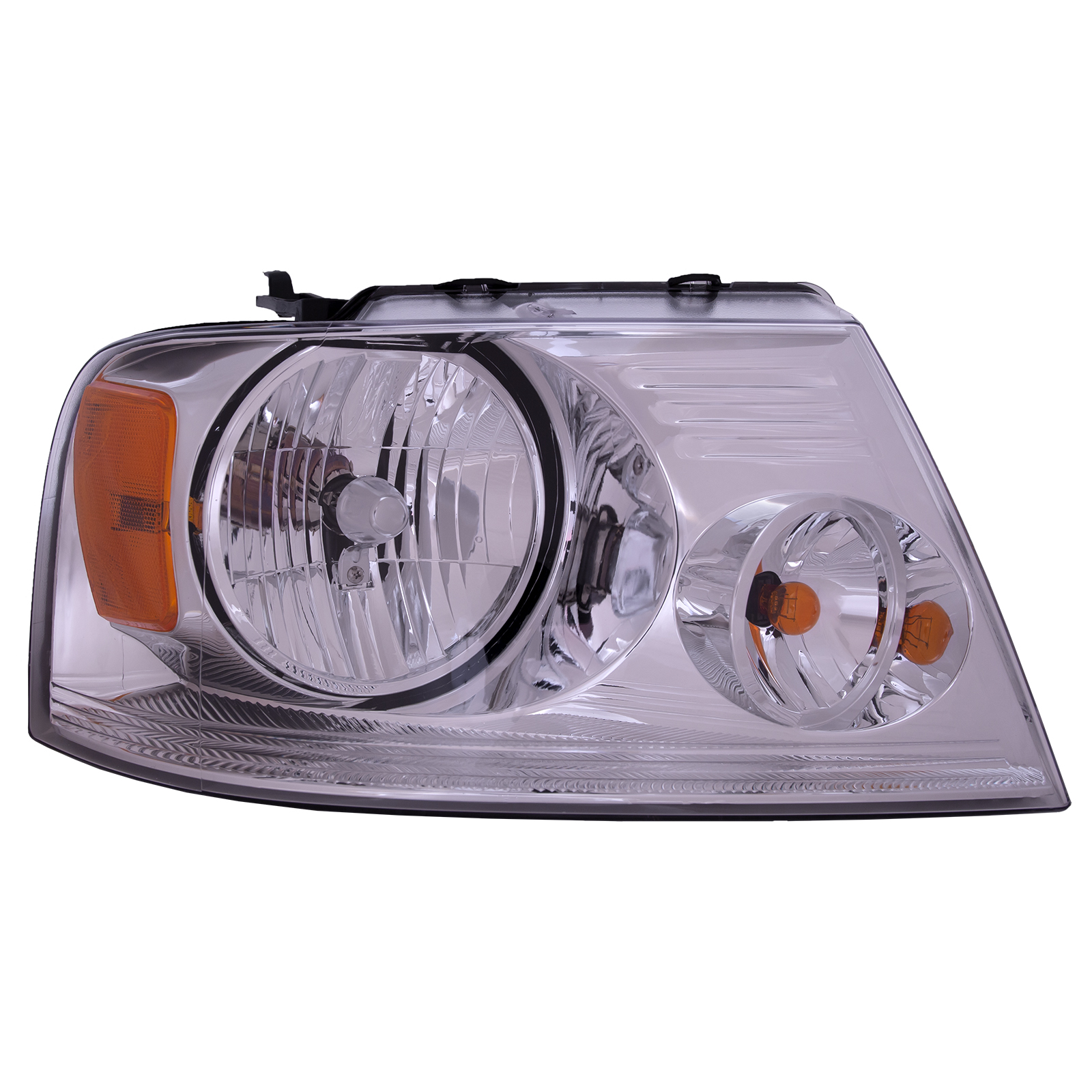Right Passenger Side Headlight For 04-08 Ford F-150, 06 Lincoln Mark LT; CAPA Certified