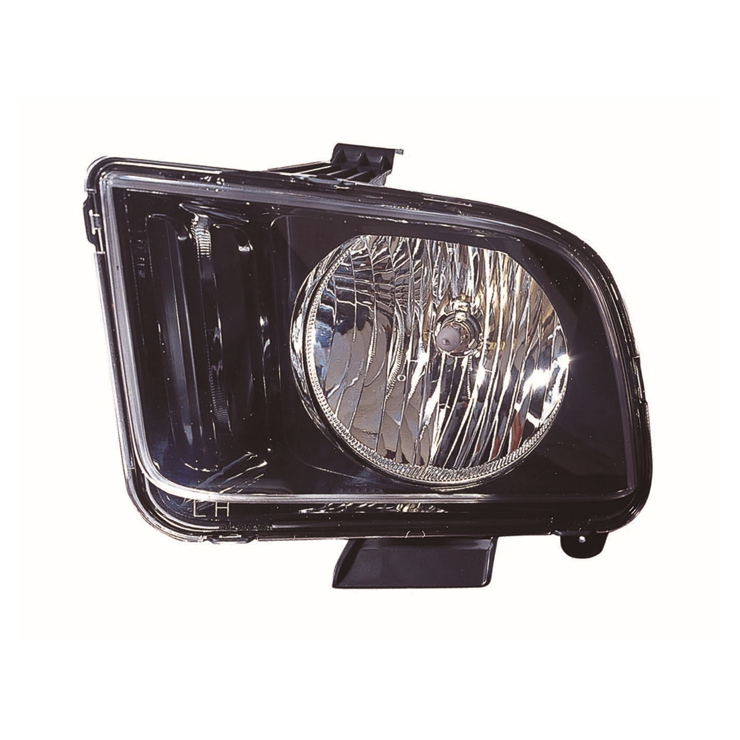 Left Driver Side Headlight For 07-09 Ford Mustang; CAPA Certified