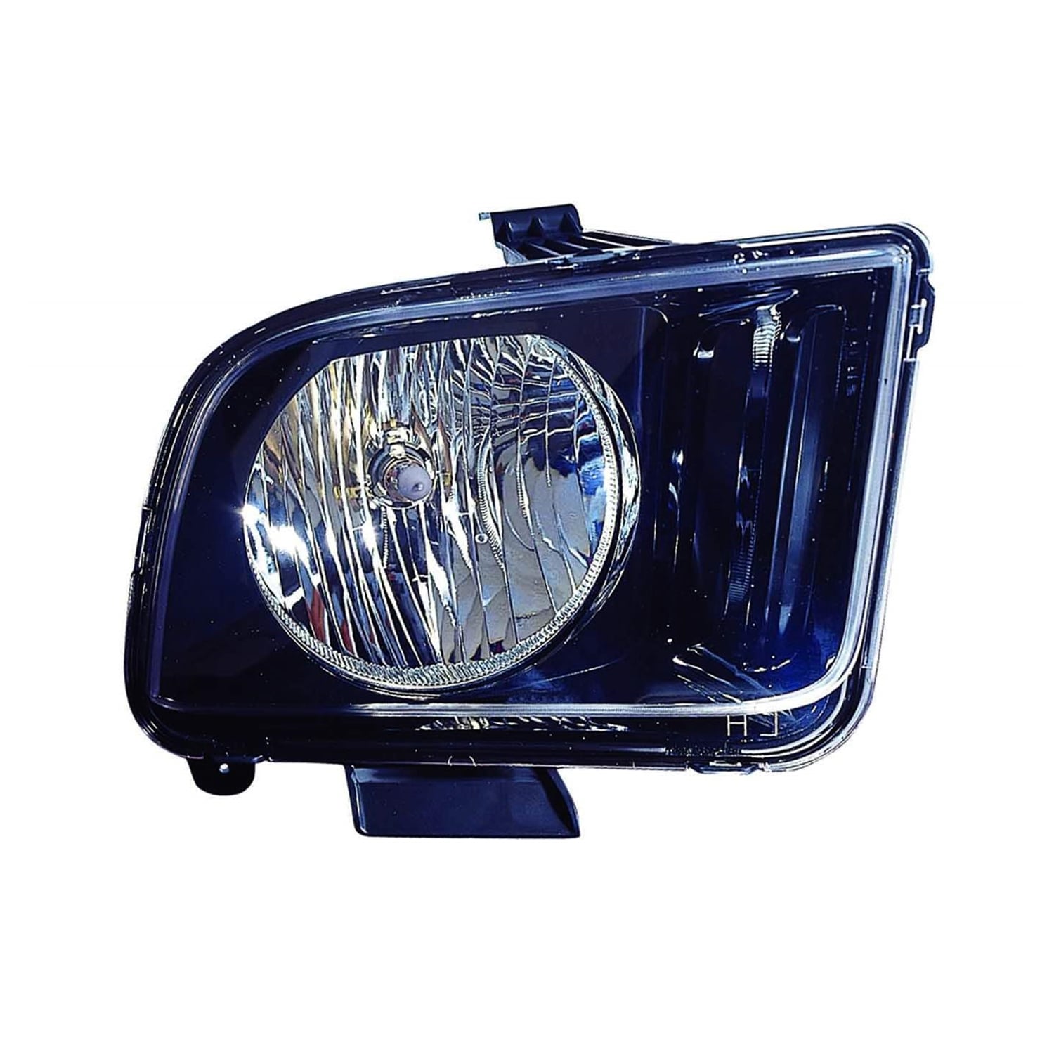Right Passenger Side Headlight For 07-09 Ford Mustang; CAPA Certified