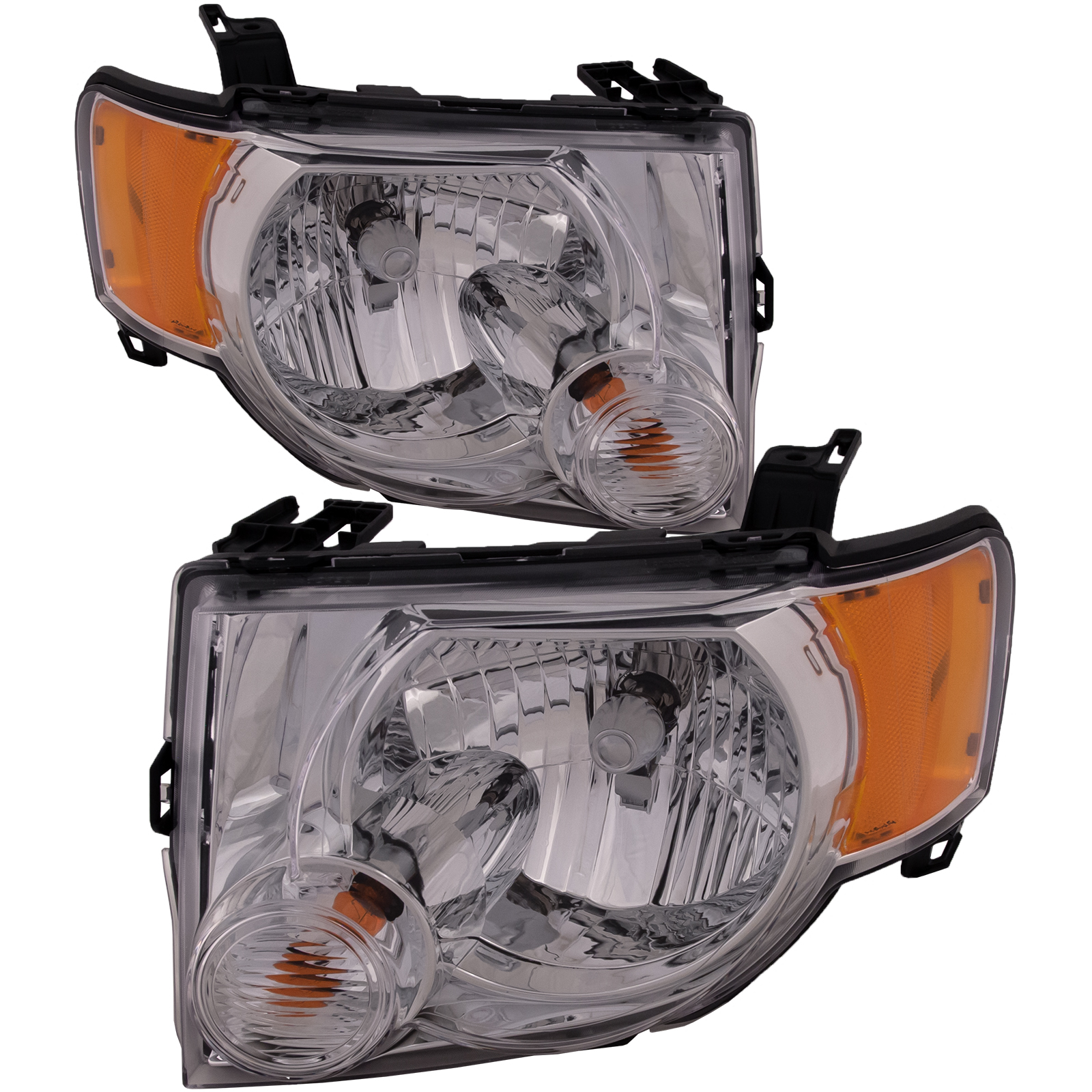 Headlight Set For 08-12 Ford Escape; CAPA Certified