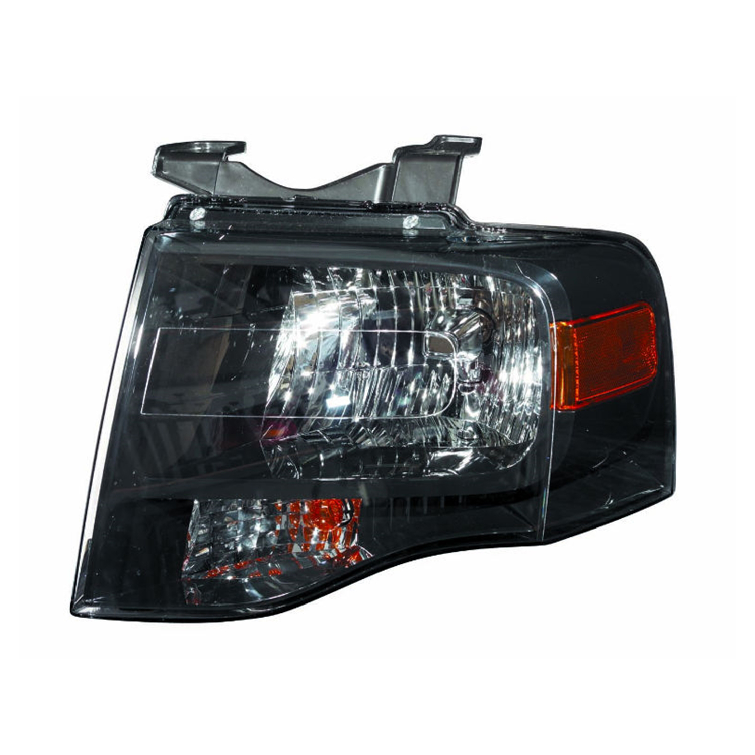 Left Driver Side Headlight For 07-14 Ford Expedition; CAPA Certified