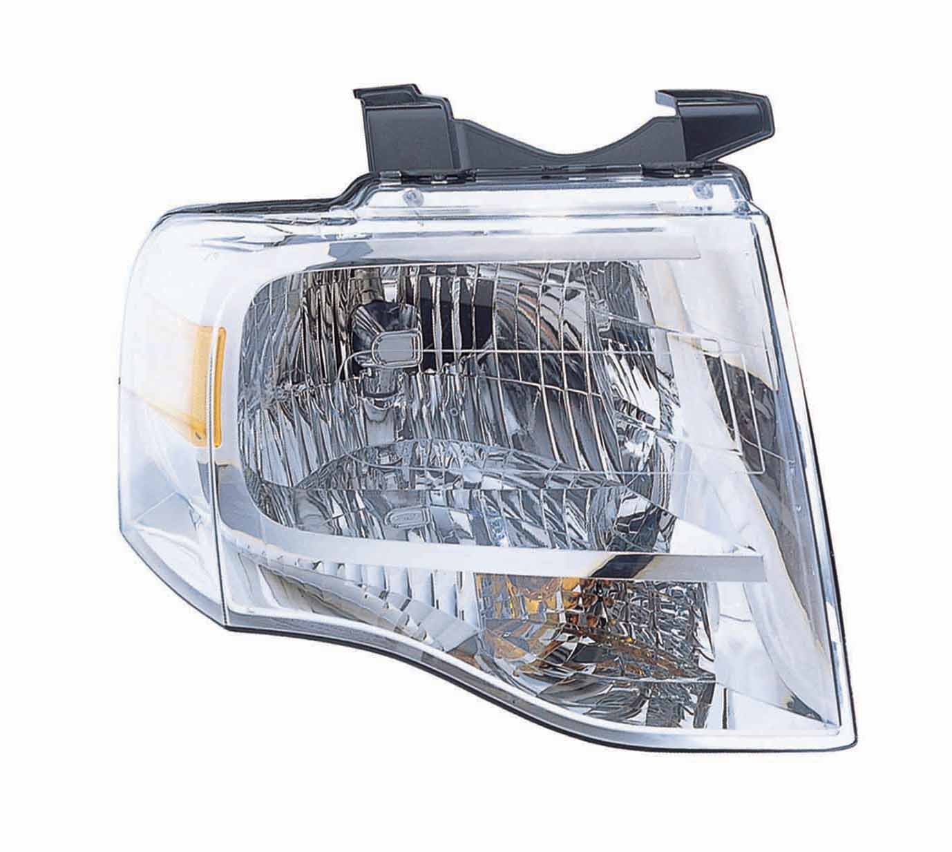 Right Passenger Side Headlight For 07-14 Ford Expedition; CAPA Certified