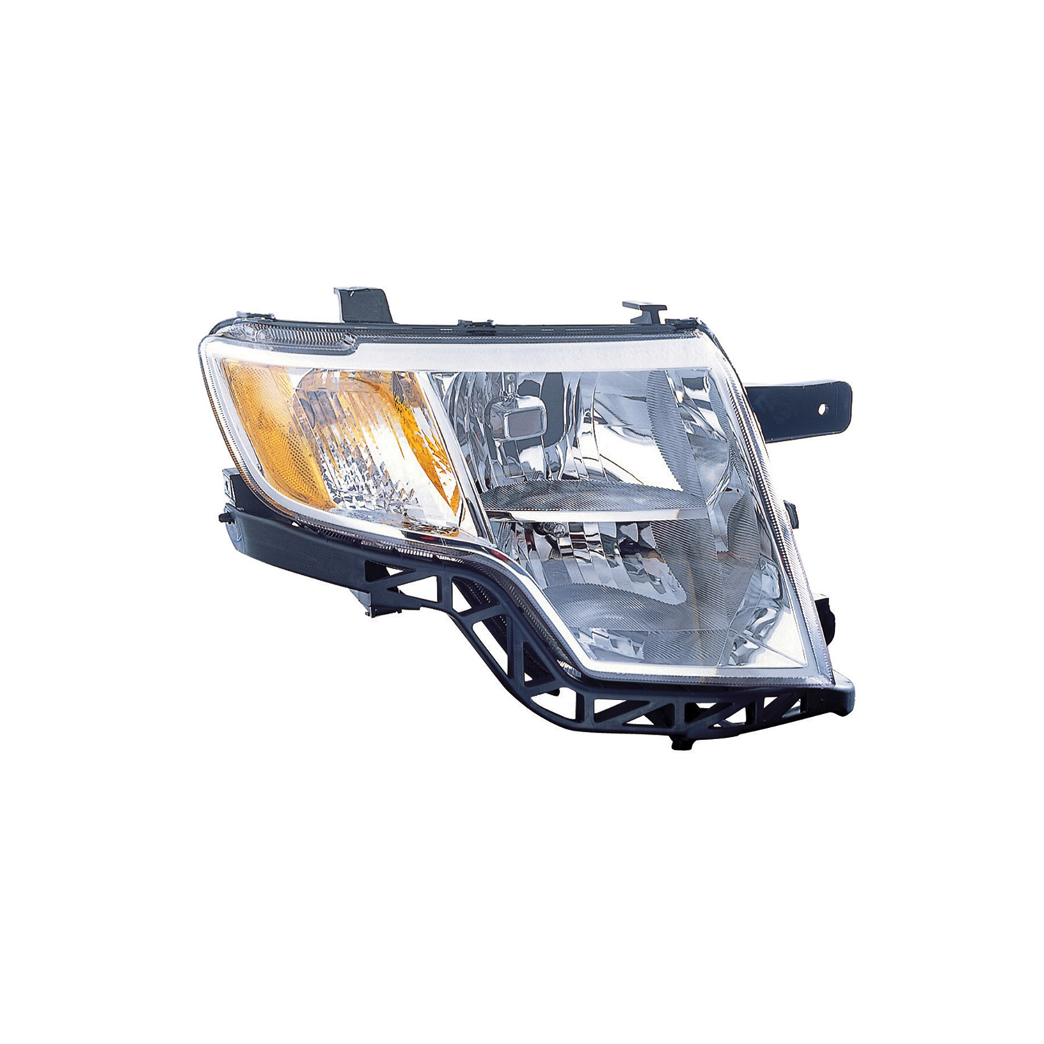 Right Passenger Side Headlight For 07-10 Ford Edge; CAPA Certified