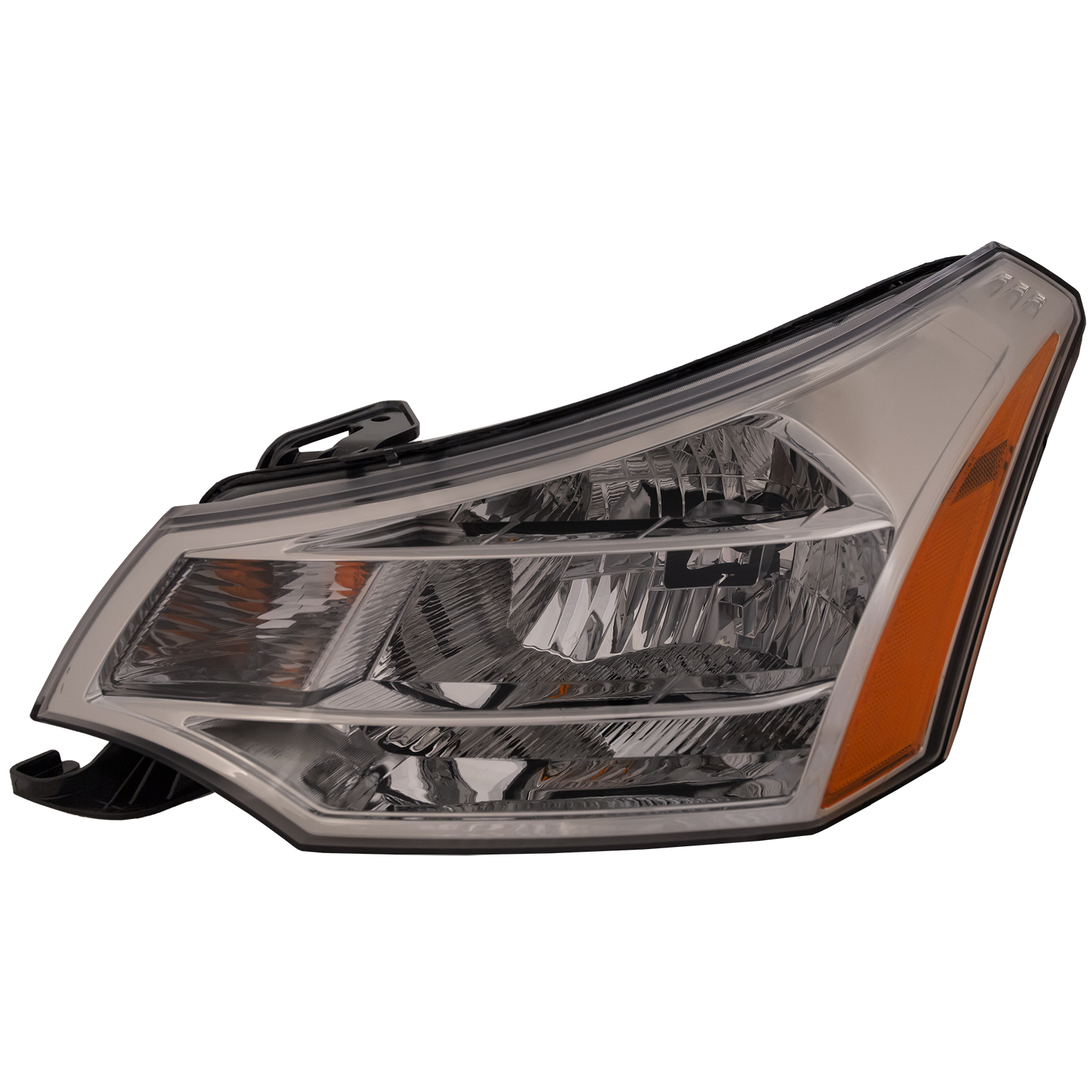 Left Driver Side Headlight For 08-11 Ford Focus; CAPA Certified