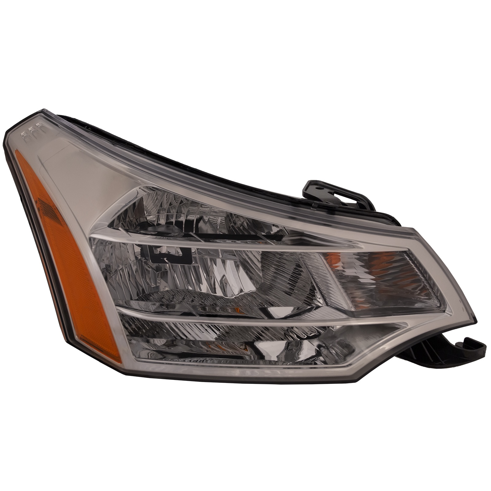 Right Passenger Side Headlight For 08-11 Ford Focus; CAPA Certified