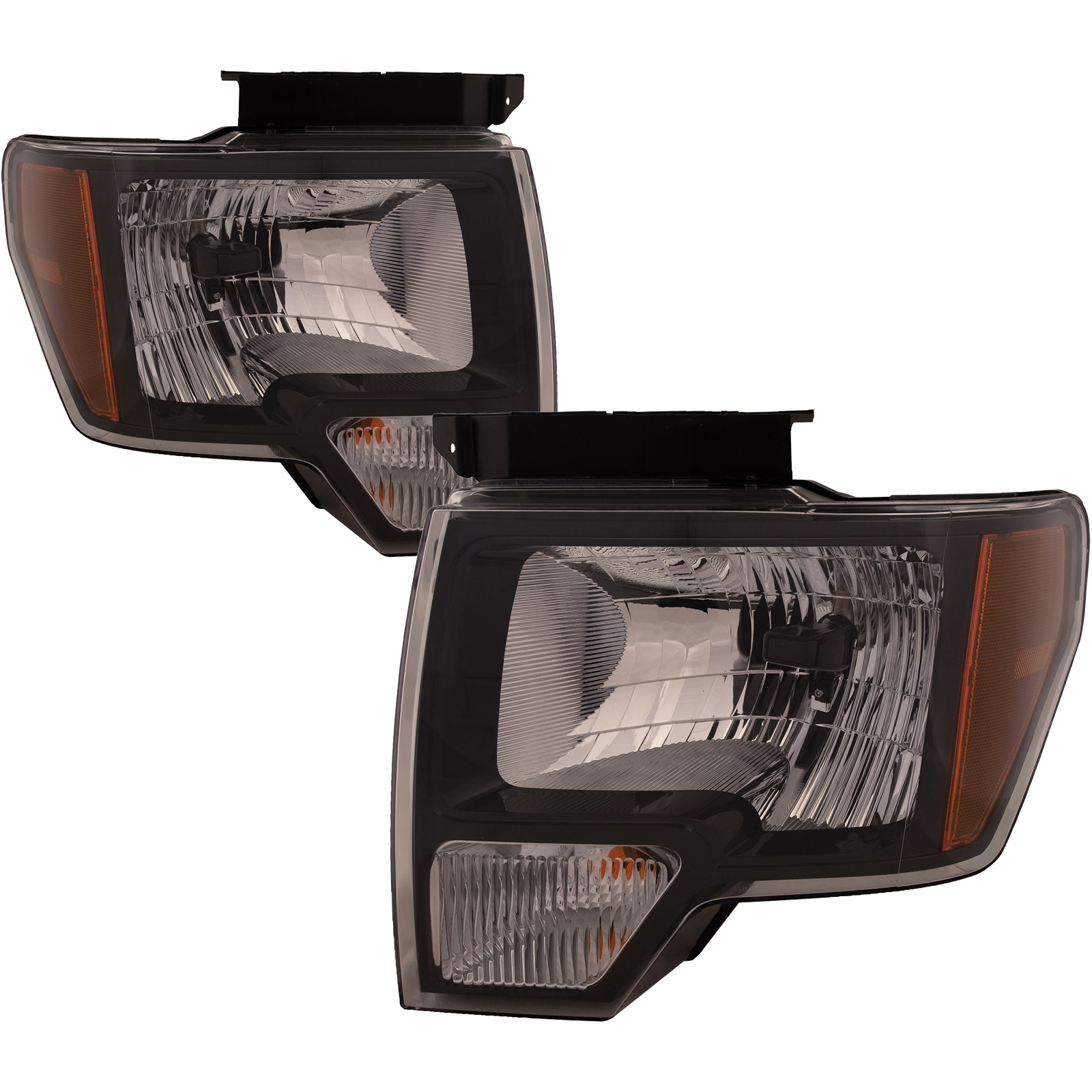 Headlight Set For 10-14 Ford F-150; CAPA Certified