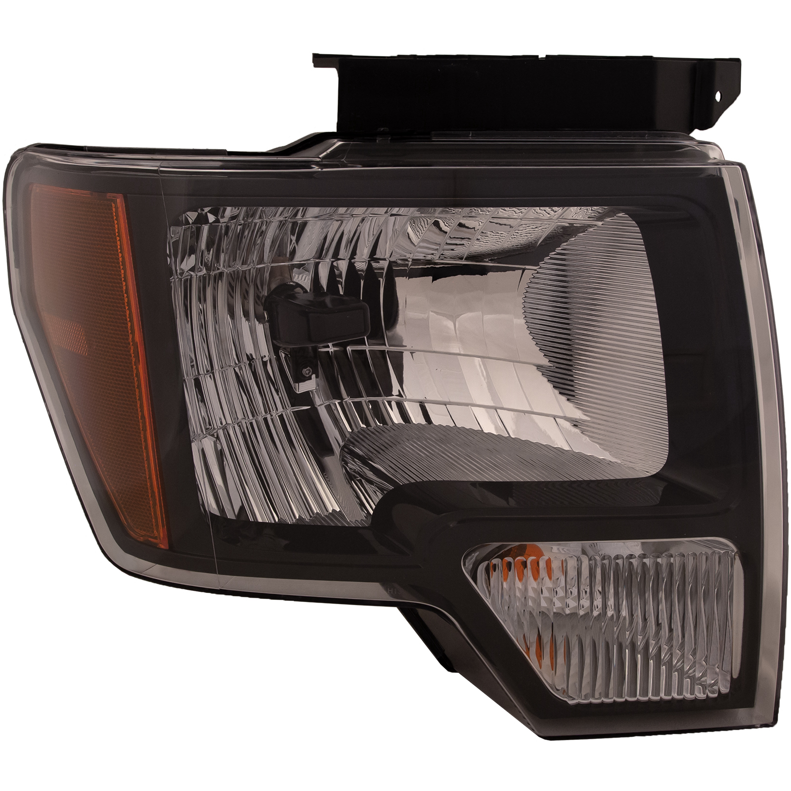 Right Passenger Side Headlight For 10-14 Ford F-150; CAPA Certified