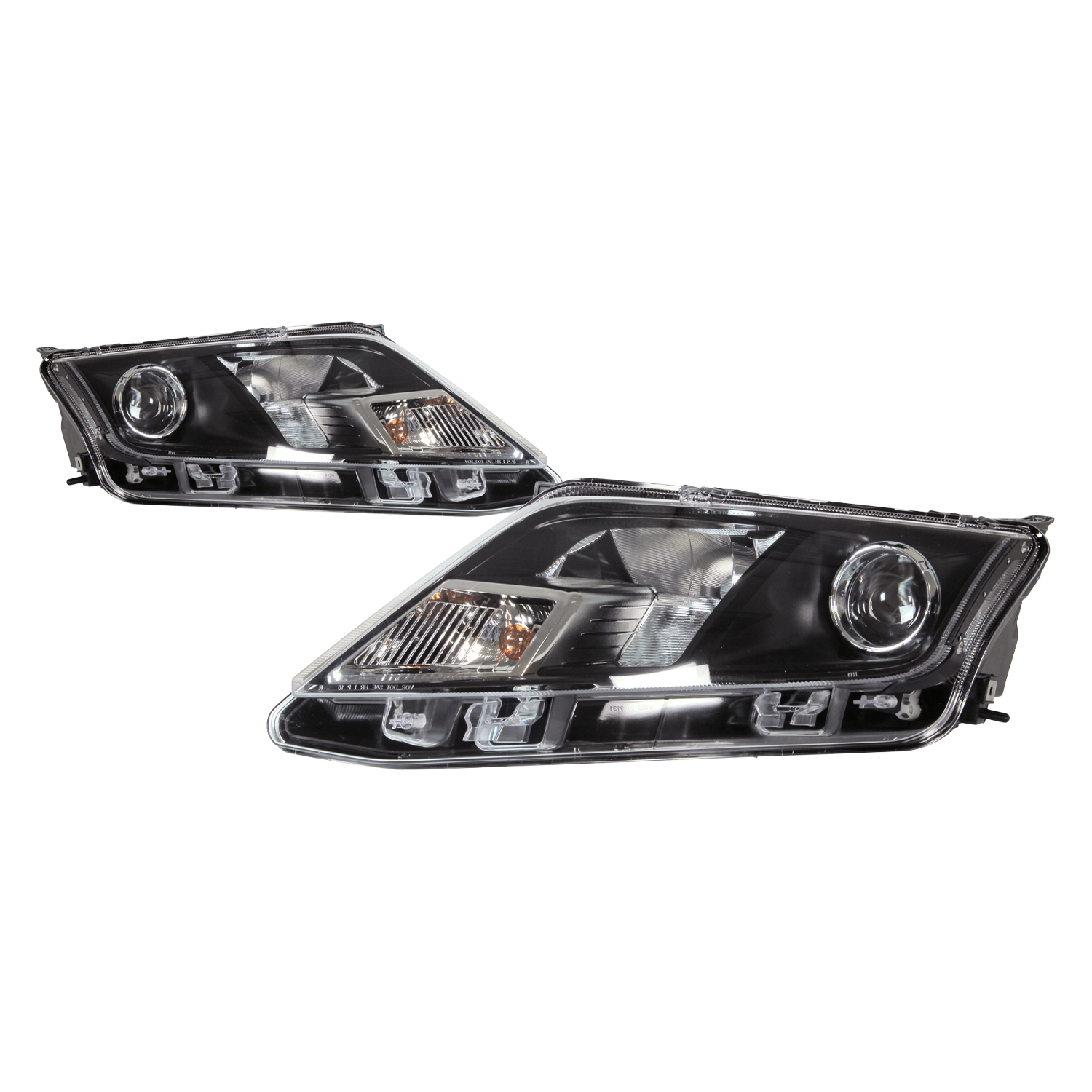 Headlight Set For 10-12 Ford Fusion; CAPA Certified