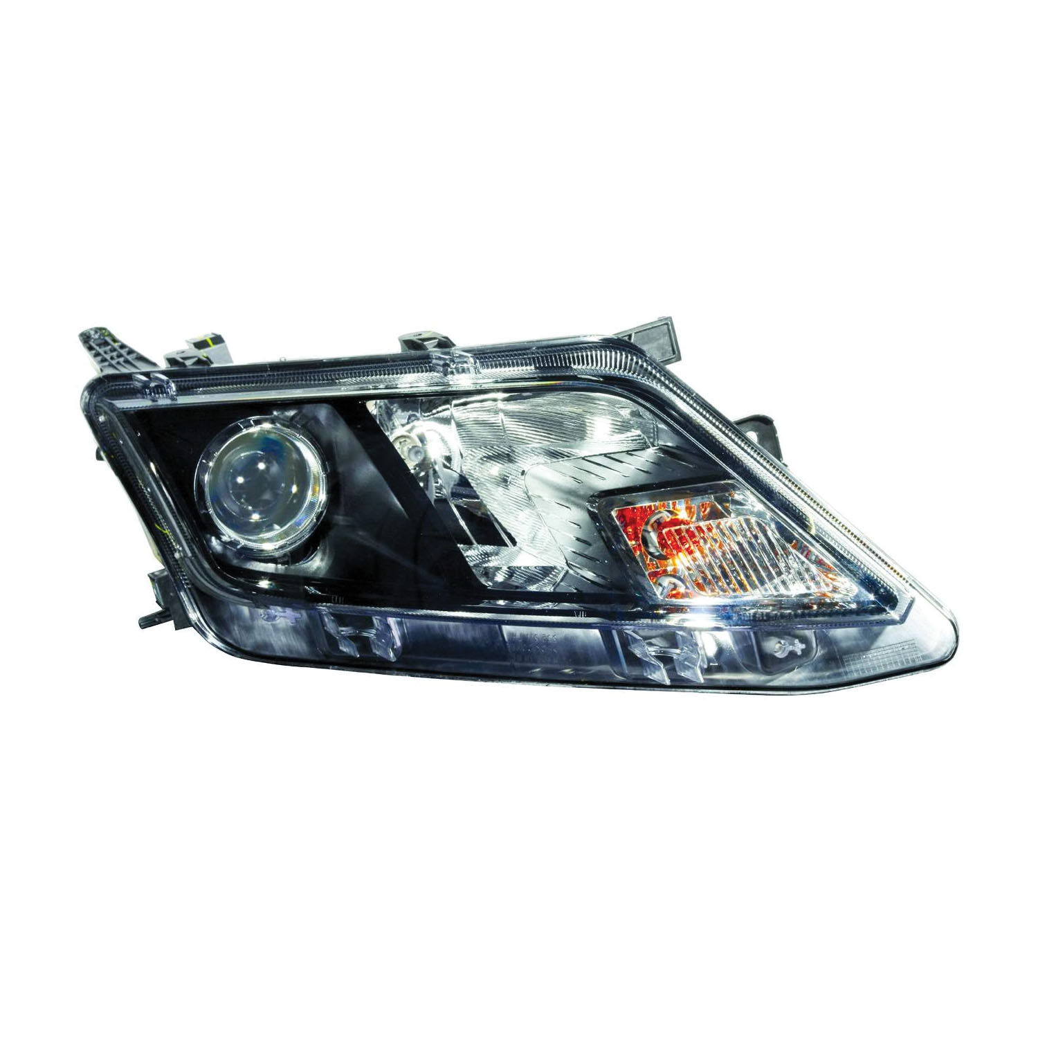 Right Passenger Side Headlight For 10-12 Ford Fusion; CAPA Certified