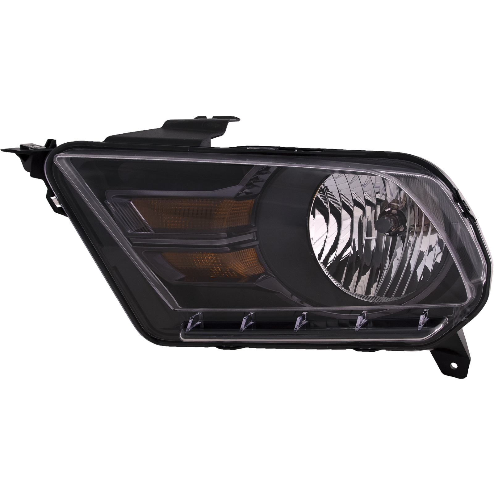 Left Driver Side Headlight For 10-14 Ford Mustang; CAPA Certified