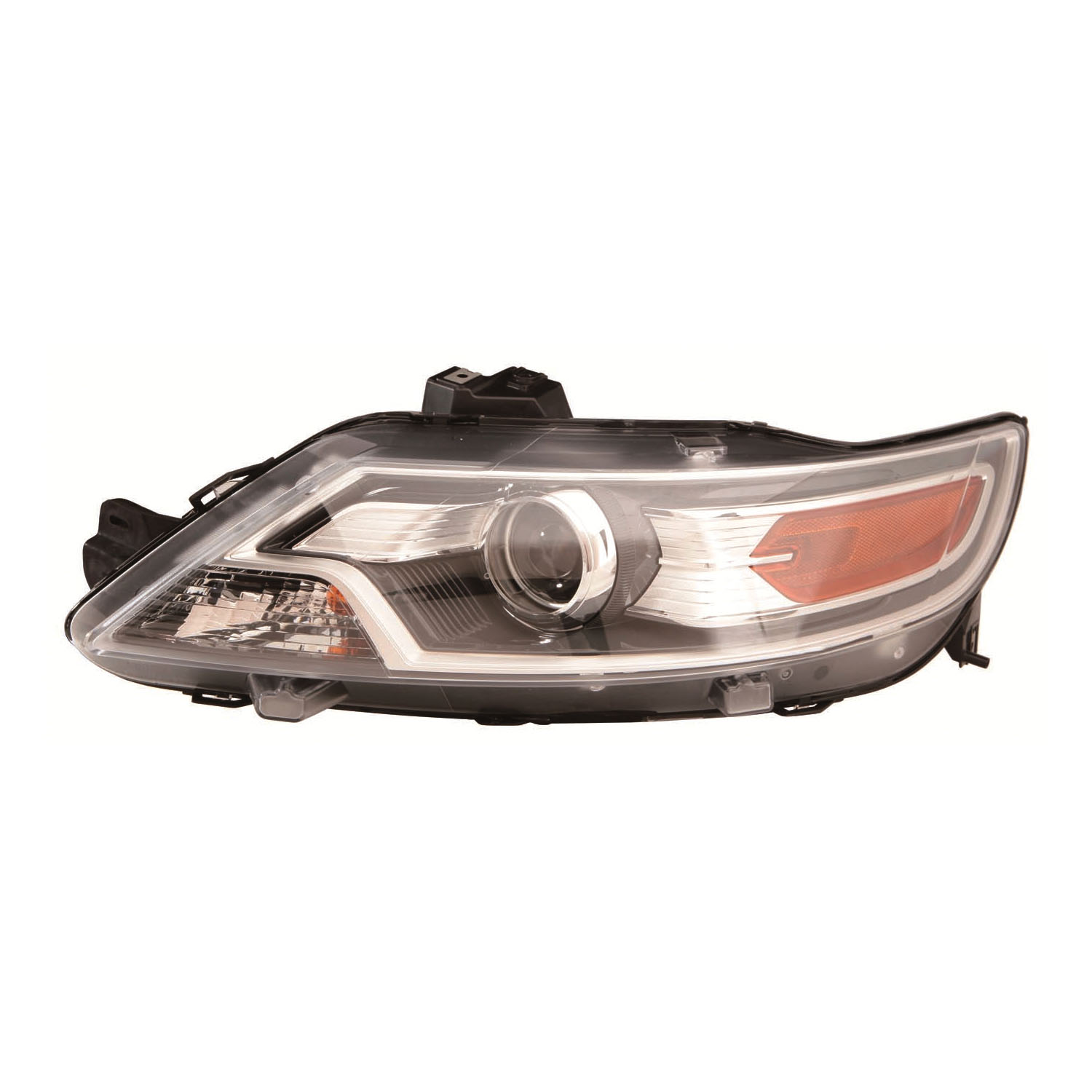 Left Driver Side Headlight For 10-12 Ford Taurus; CAPA Certified