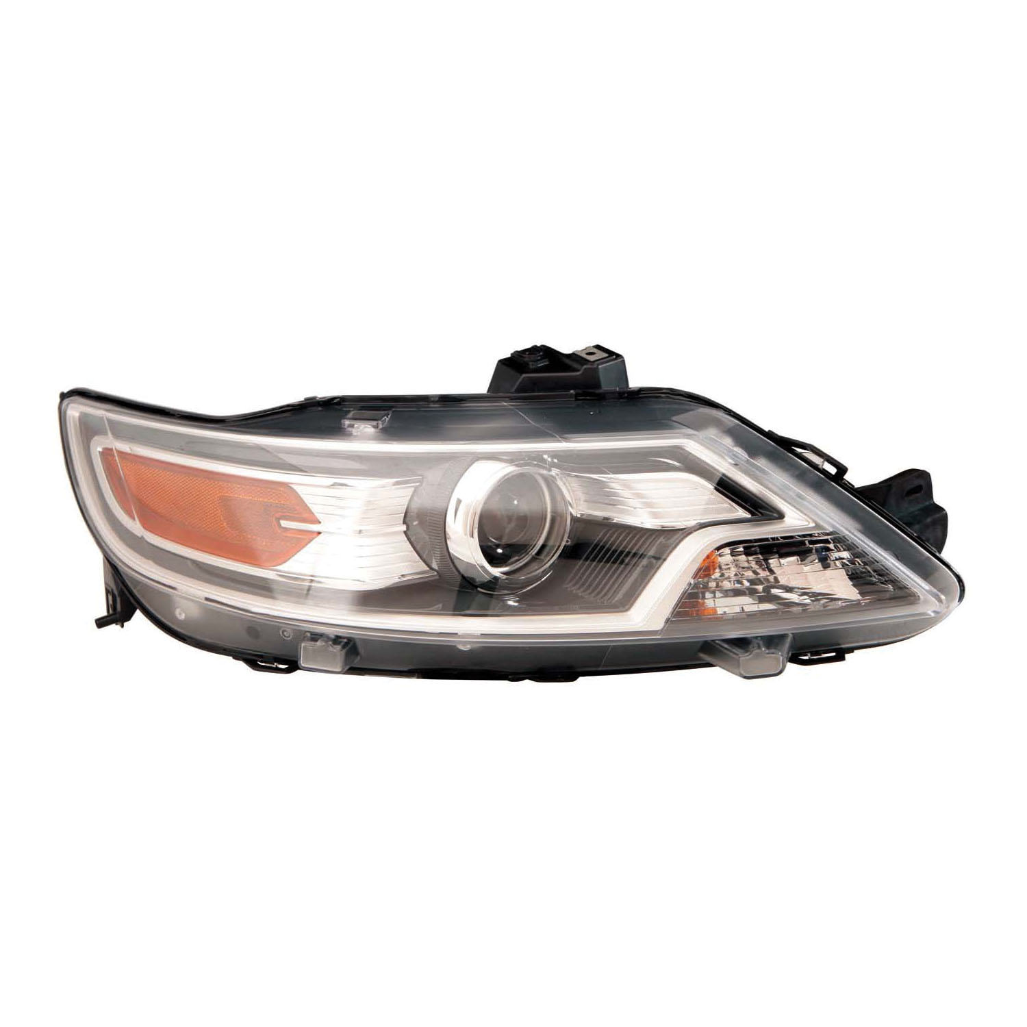 Right Passenger Side Headlight For 10-12 Ford Taurus; CAPA Certified
