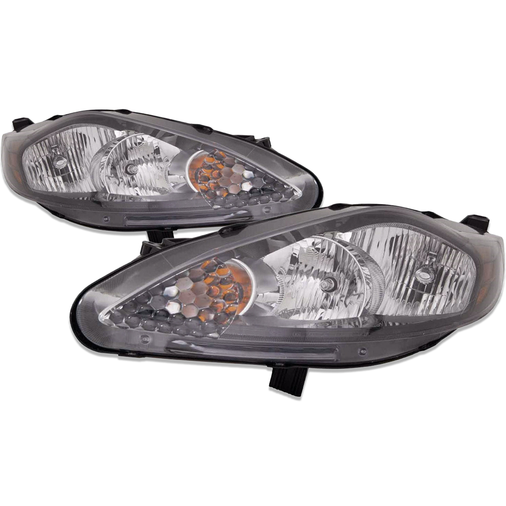 Headlight Set For 12-13 Ford Fiesta; CAPA Certified