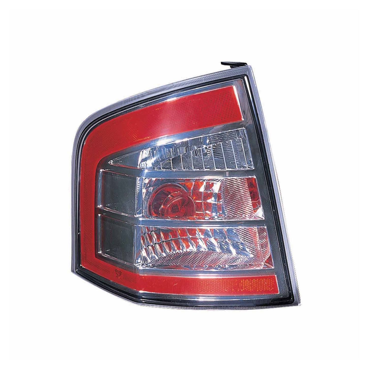 Left Driver Side Tail Light For 07-10 Ford Edge; CAPA Certified