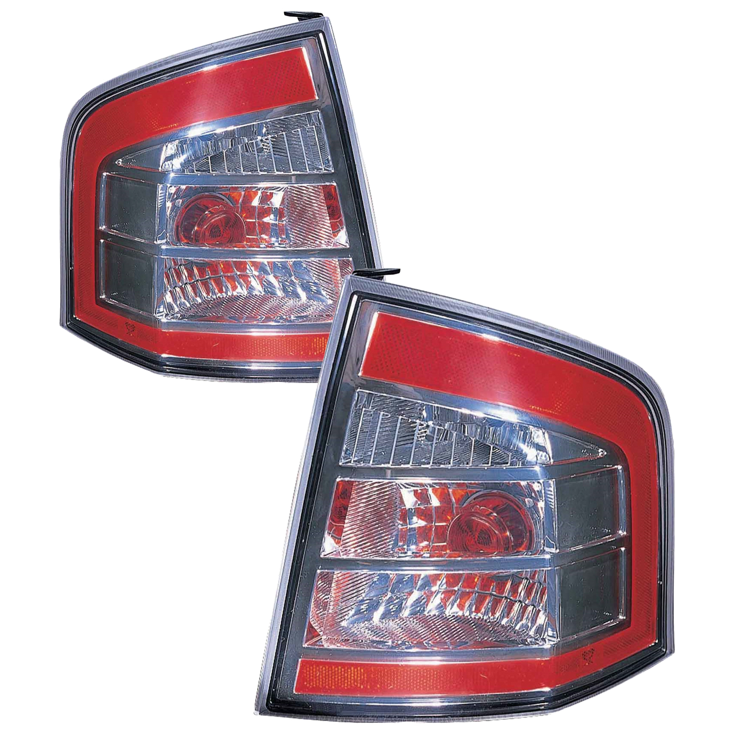 Tail Light Set For 07-10 Ford Edge; CAPA Certified