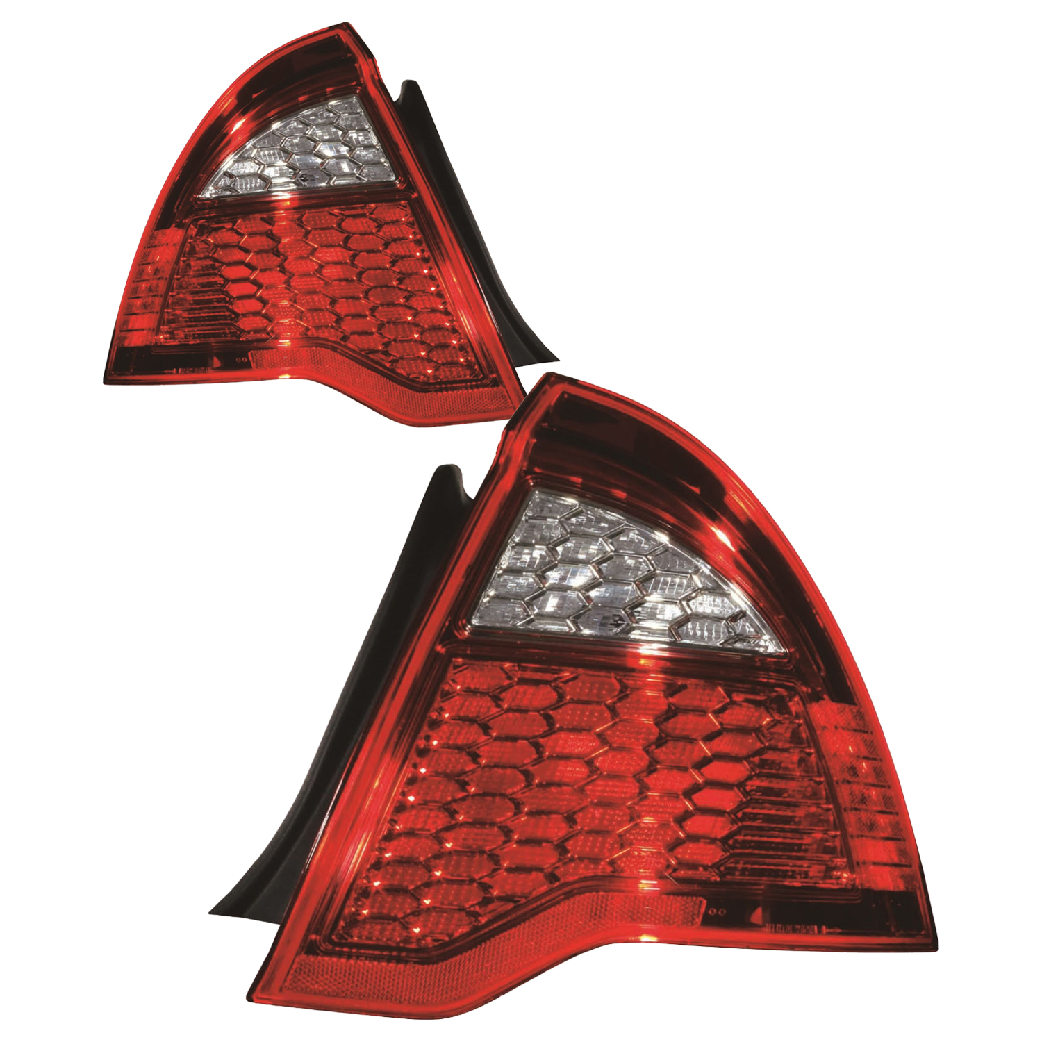 Tail Light Set For 10-12 Ford Fusion; CAPA Certified