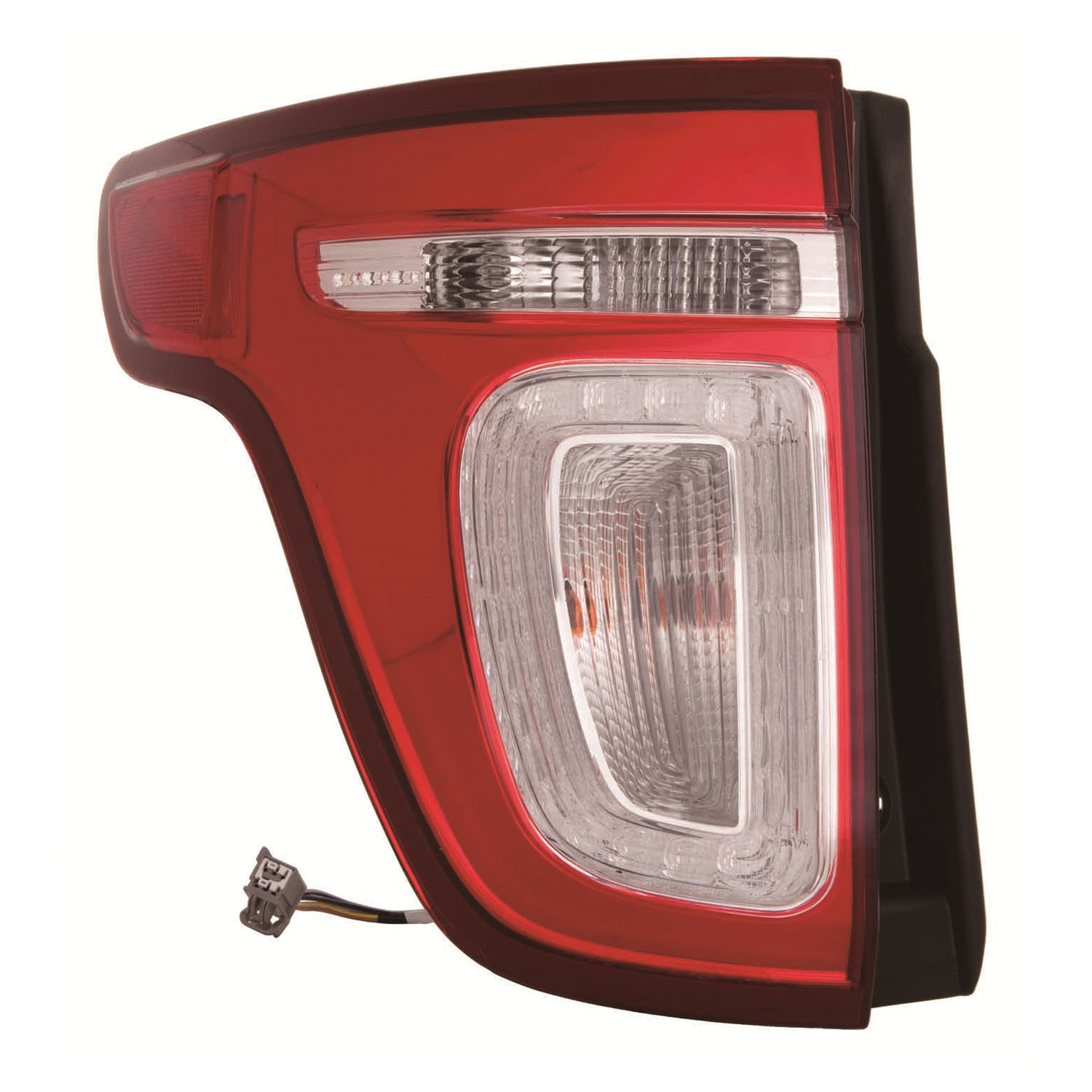 Left Driver Side Tail Light For 11-15 Ford Explorer; CAPA Certified