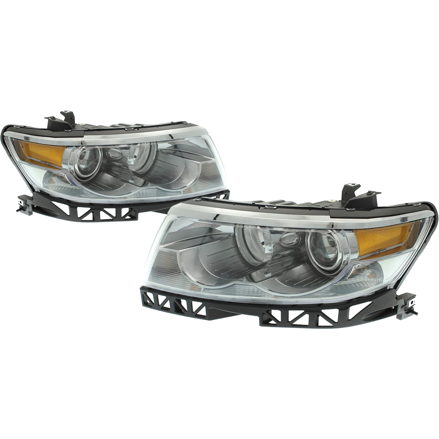 Headlight Set For 07-09 Lincoln MKZ, 06 Lincoln Zephyr; CAPA Certified