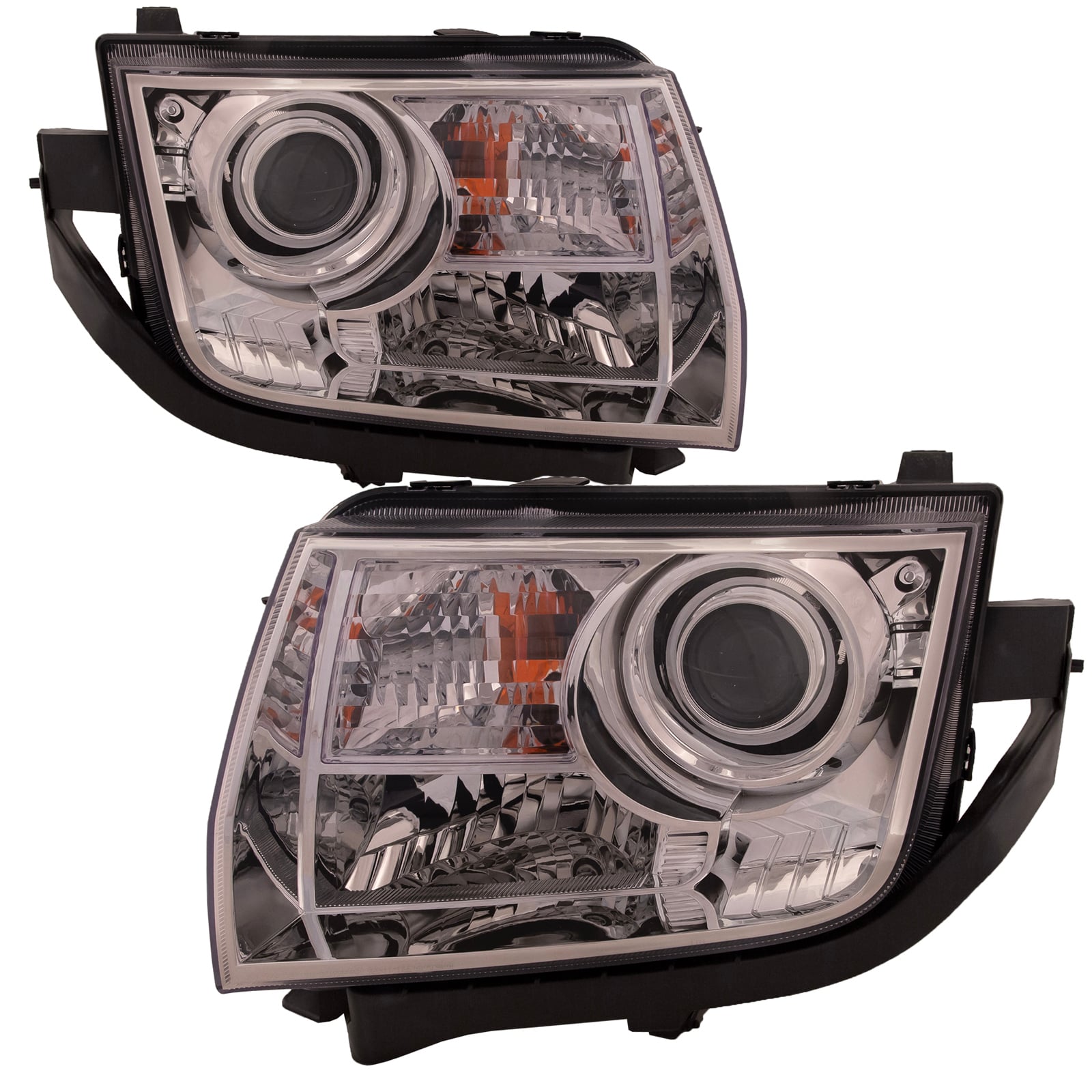 Headlight Set For 07-10 Lincoln MKX; CAPA Certified