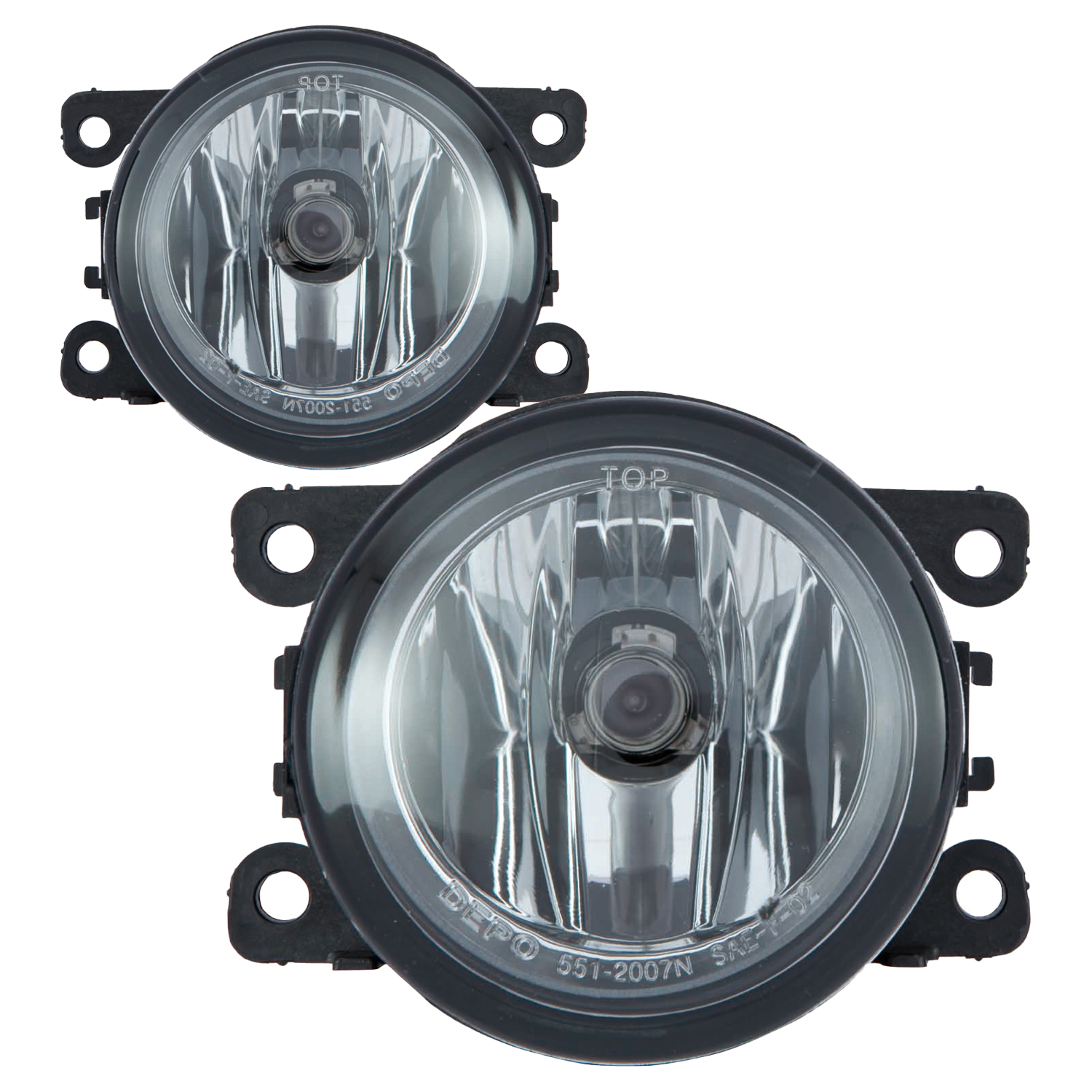 Fog Light Set For 13-16 Ford Fusion; CAPA Certified