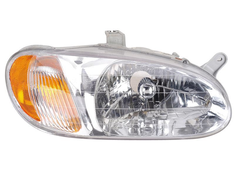 Right Passenger Side Headlight For 98-01 Kia Sephia