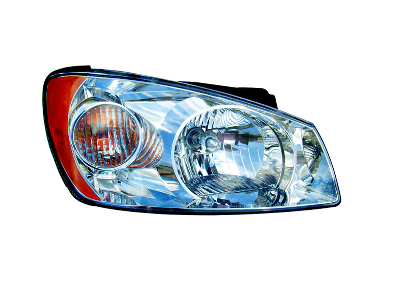 Right Passenger Side Headlight For 04-05 Kia Spectra