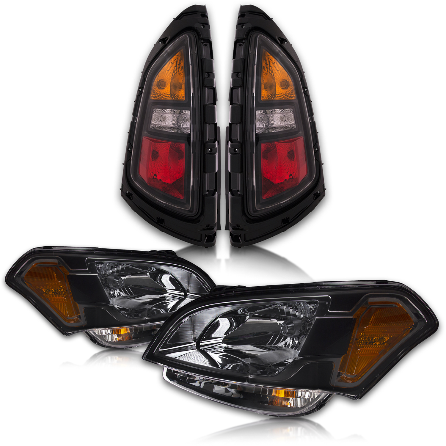 Headlight Set For 10-11 Kia Soul