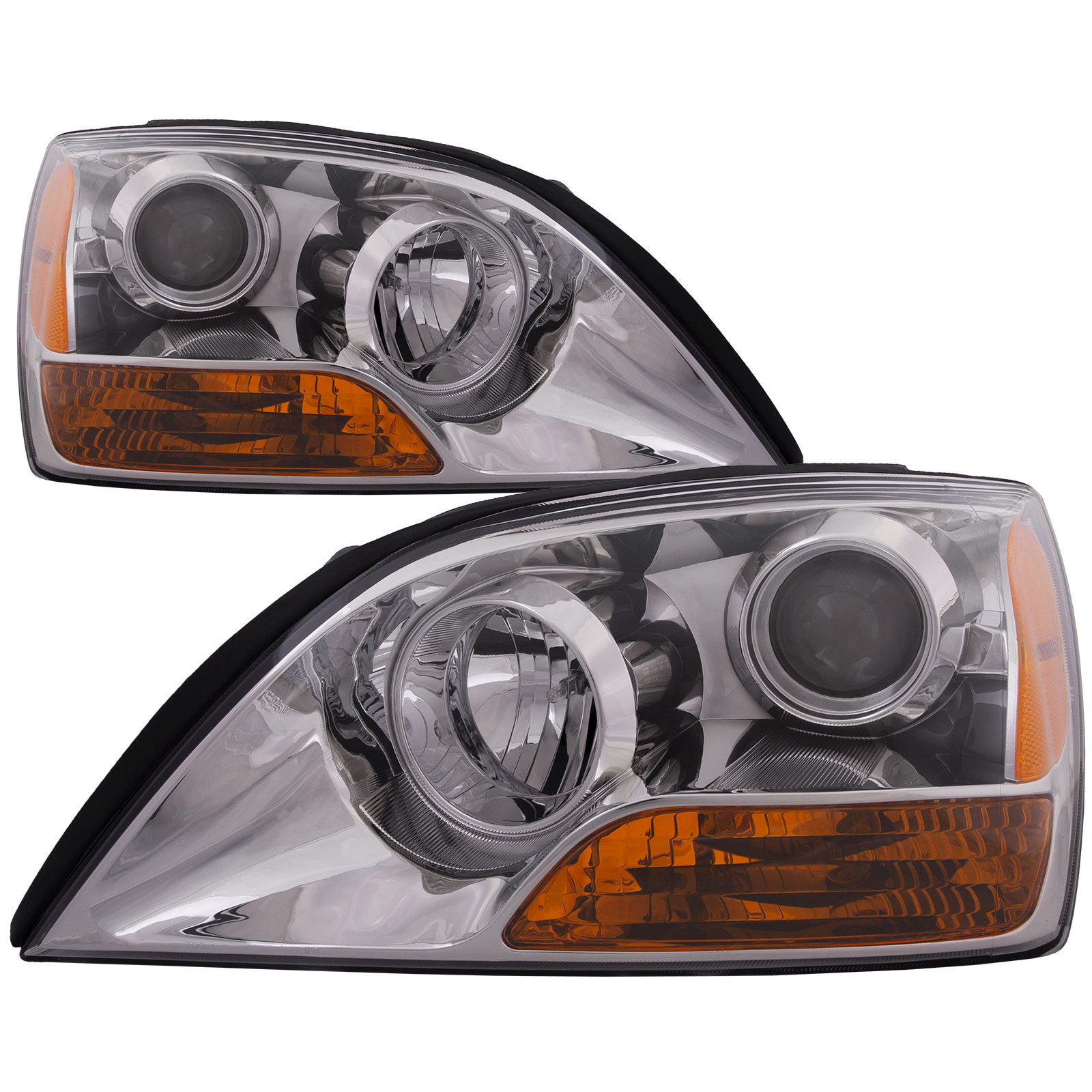Headlight Set For 08-09 Kia Sorento