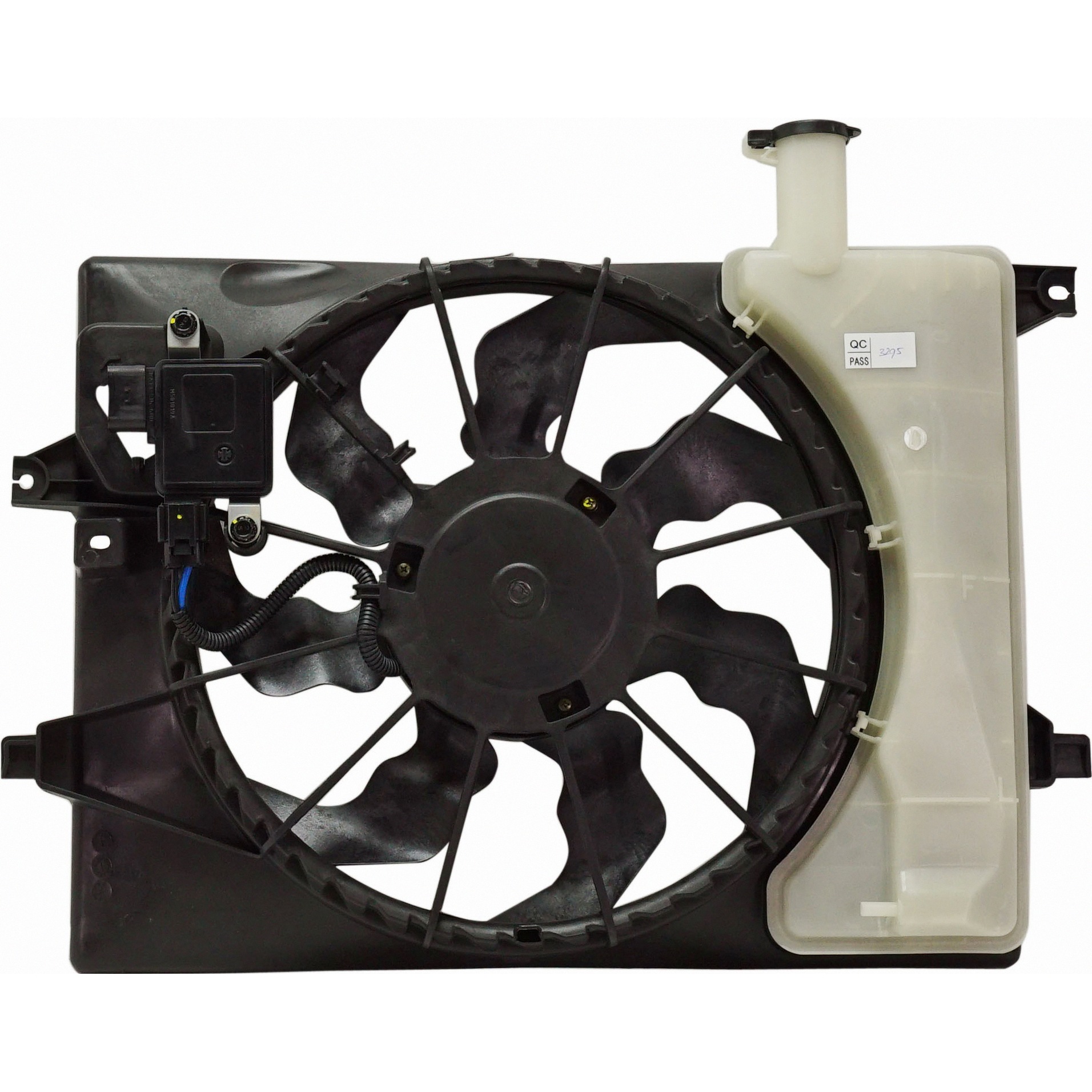 Dual Radiator And Condenser Fan Assembly For 17-18 Kia Forte