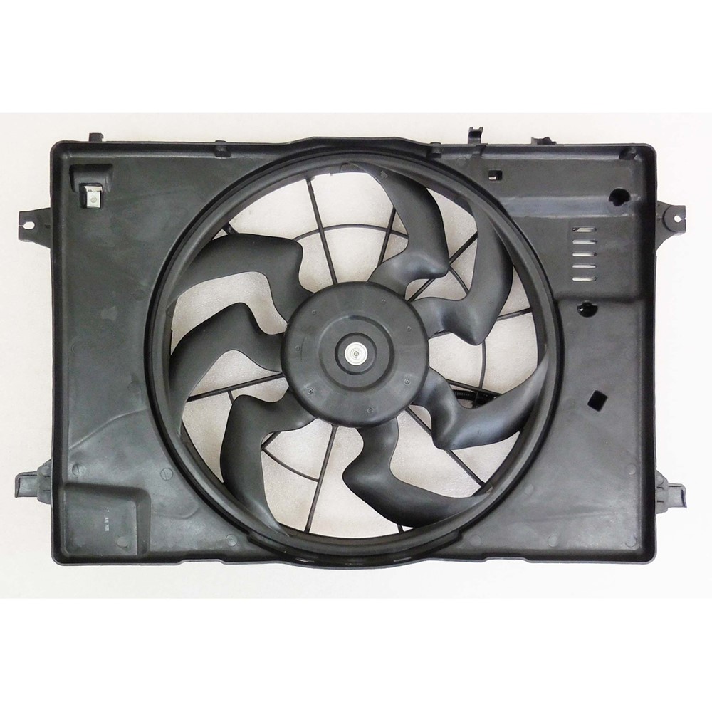 Dual Radiator And Condenser Fan Assembly For 17-22 Hyundai Ioniq, 17-22 Kia Niro