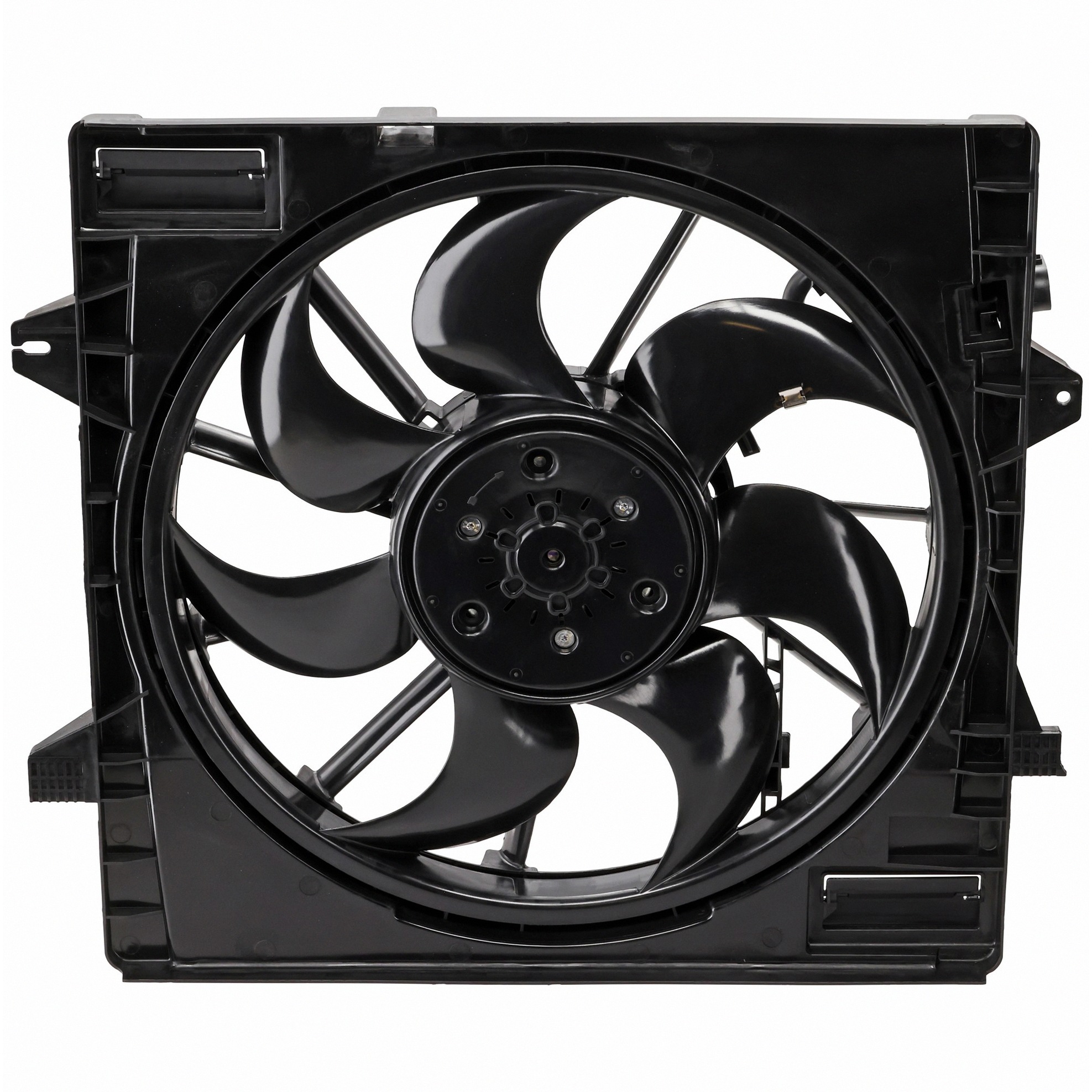 Dual Radiator And Condenser Fan Assembly For 21-23 Hyundai Santa Fe, 21-23 Kia Sorento